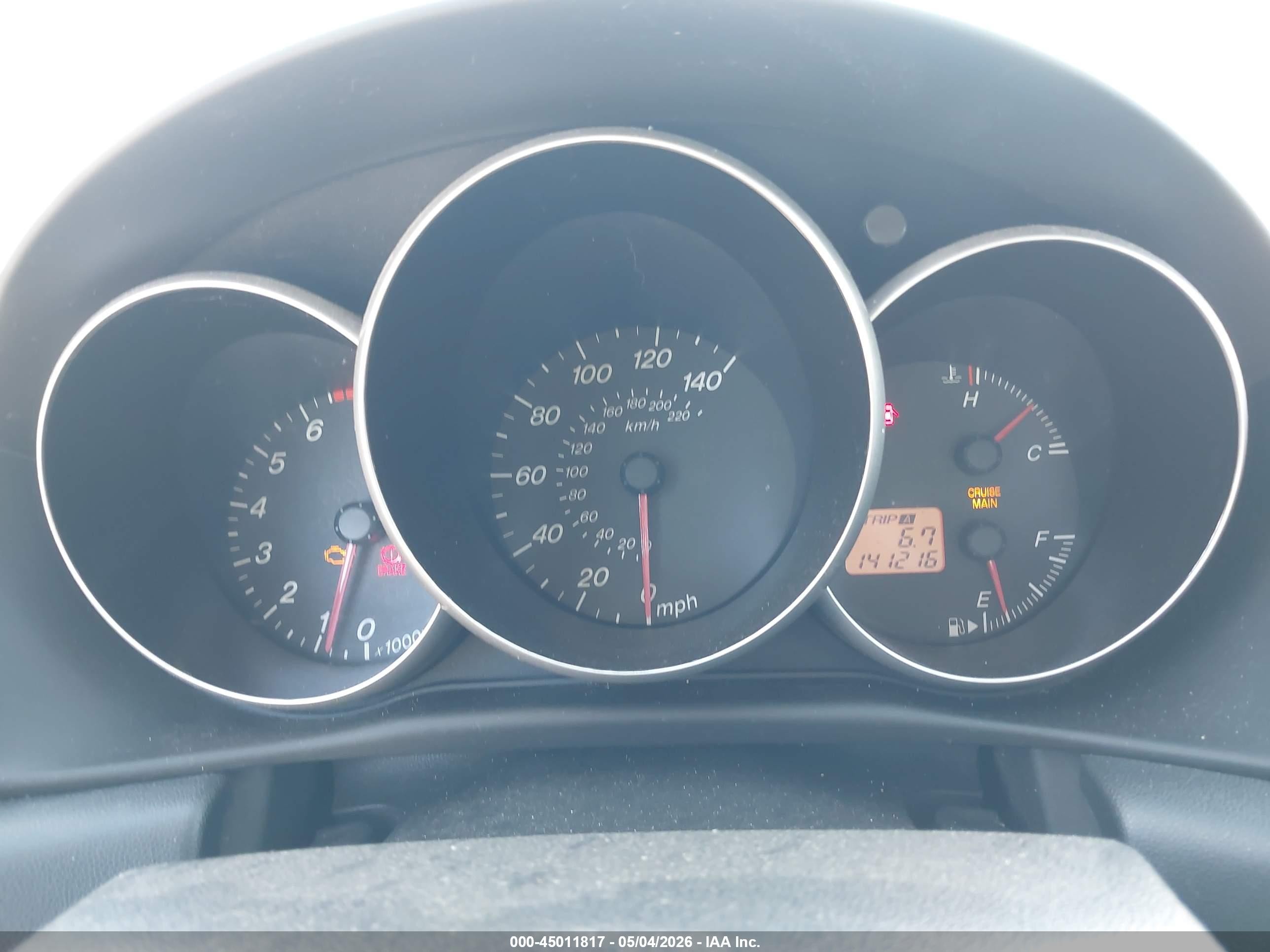 2006 Mazda Mazda3 I Silver vin: JM1BK32F961525650