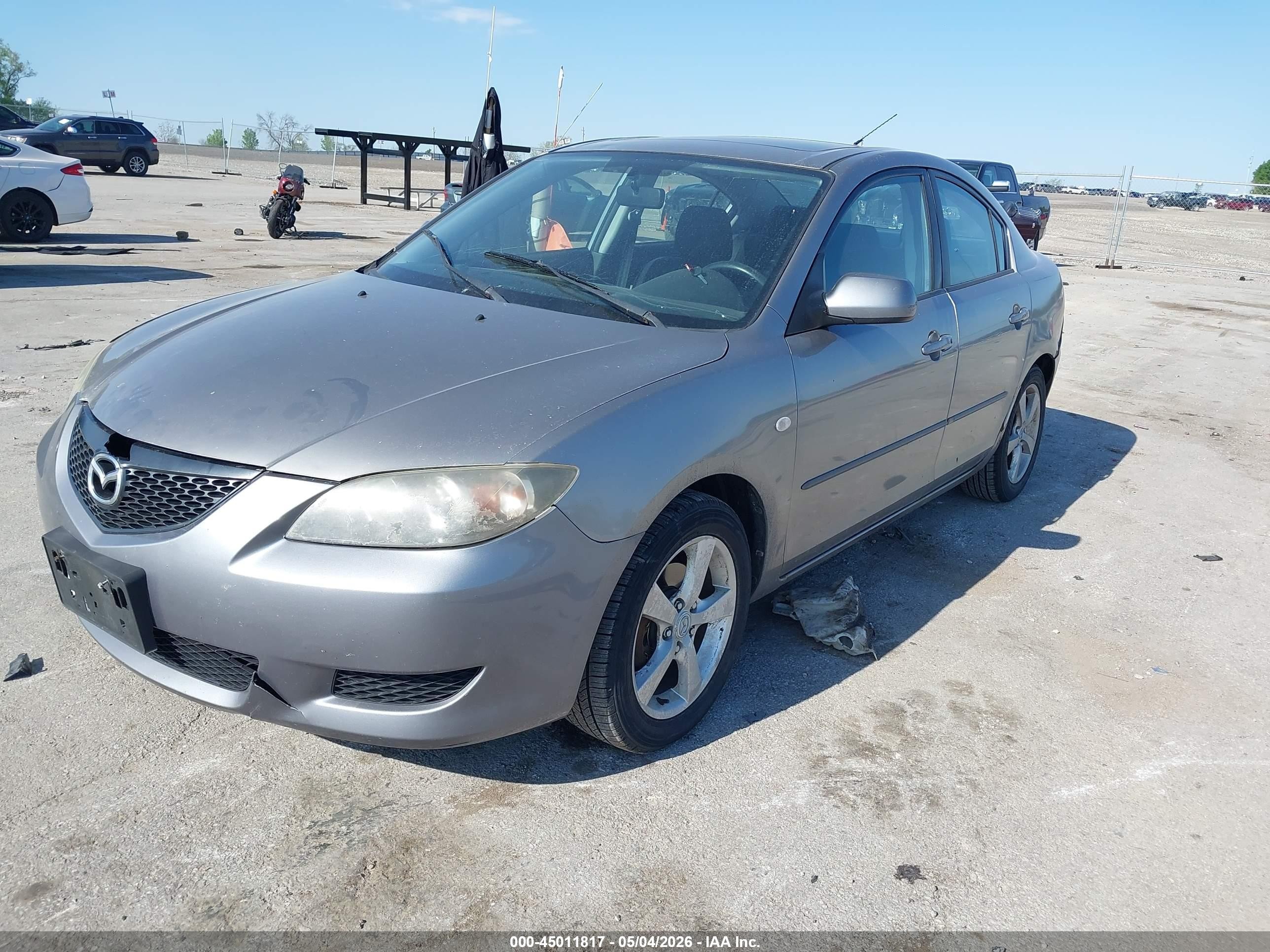 2006 Mazda Mazda3 I Silver vin: JM1BK32F961525650