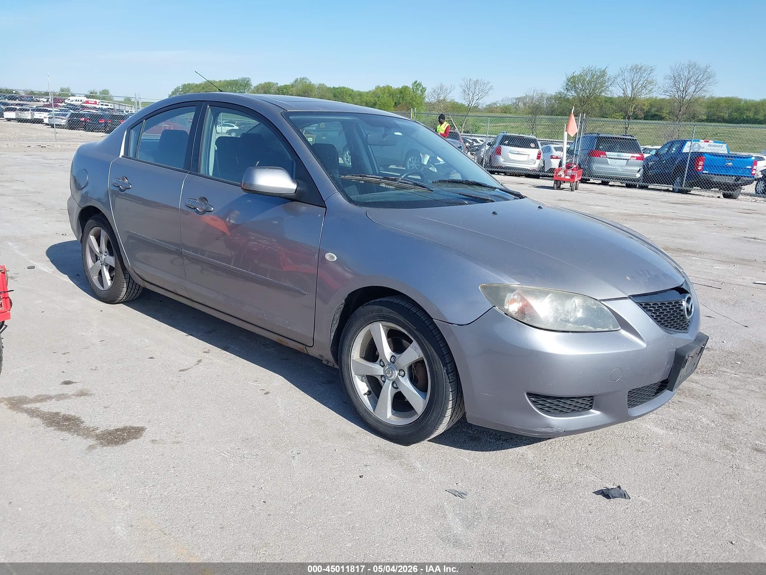 2006 Mazda Mazda3 I Silver vin: JM1BK32F961525650