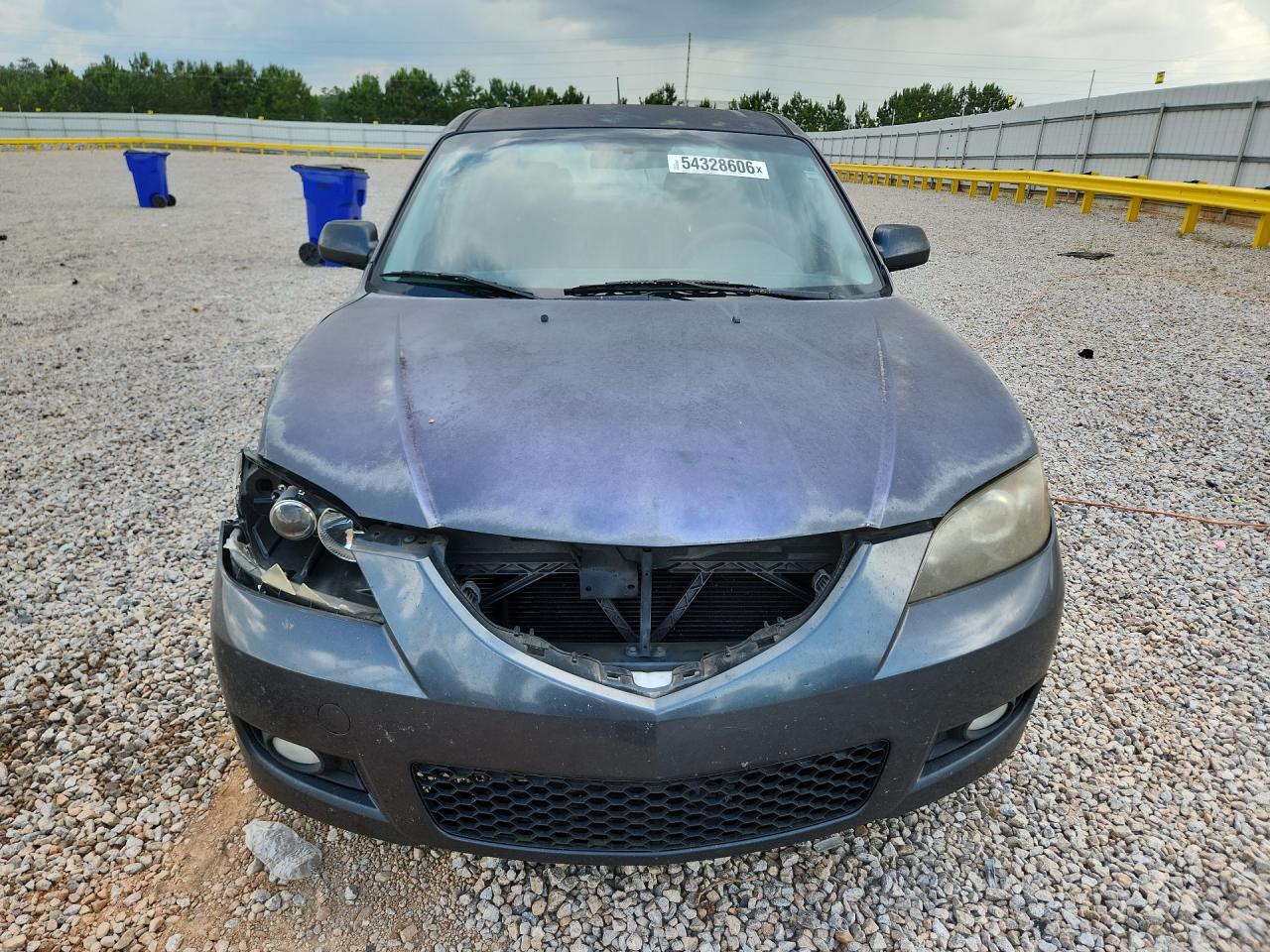 2008 Mazda 3 I Gray vin: JM1BK32F981121914