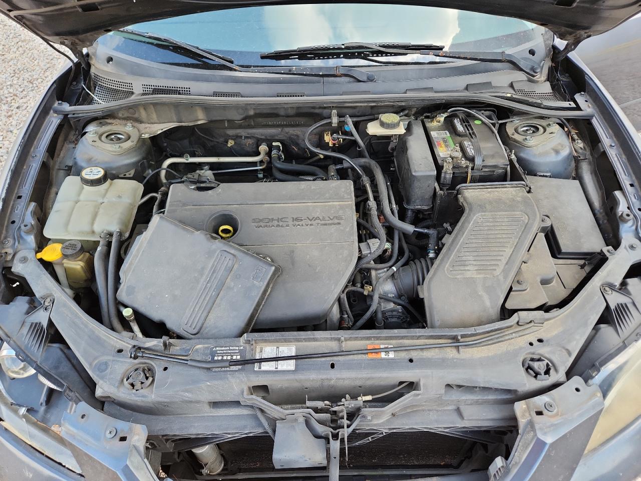 2008 Mazda 3 I Gray vin: JM1BK32F981121914