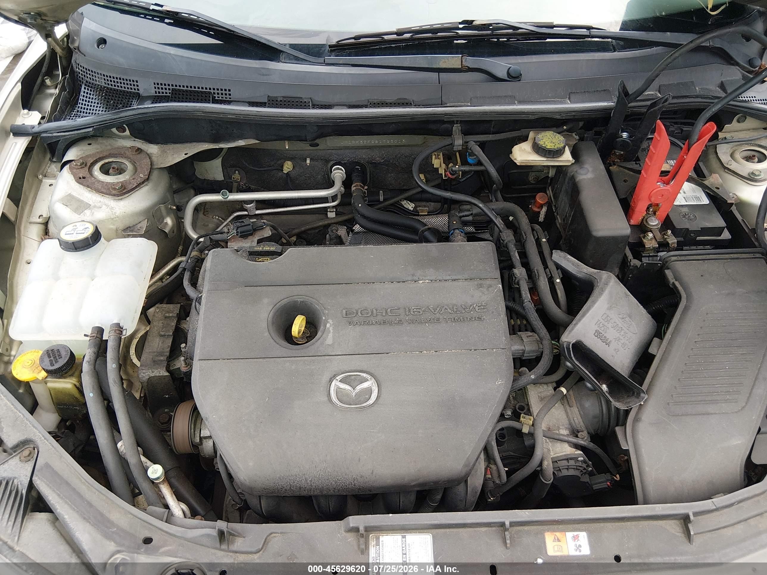 2008 Mazda Mazda3 I Gray vin: JM1BK32F981795013