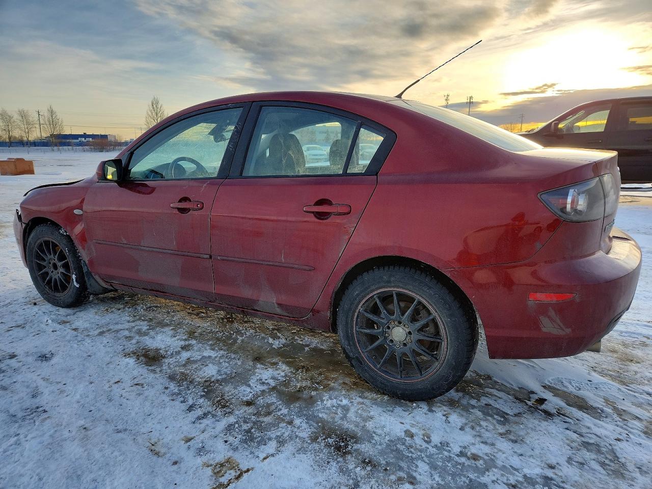 2009 Mazda 3 I Red vin: JM1BK32F991197473