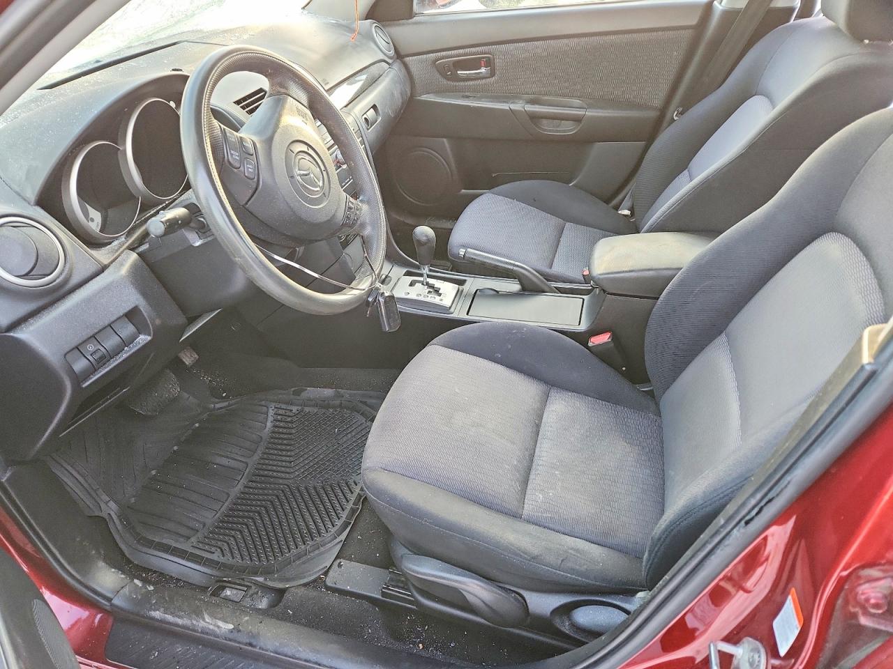 2009 Mazda 3 I Red vin: JM1BK32F991197473