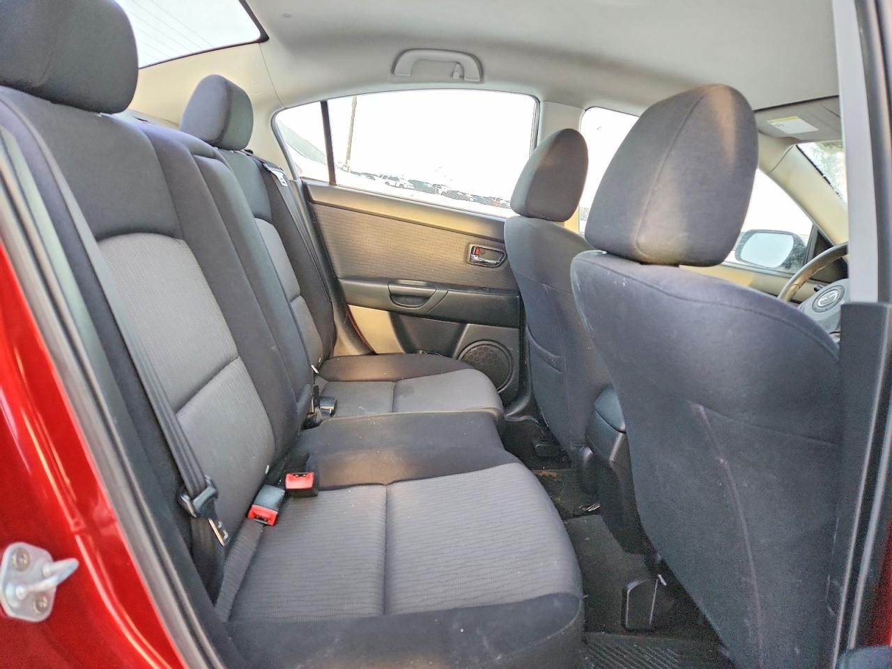 2009 Mazda 3 I Red vin: JM1BK32F991197473