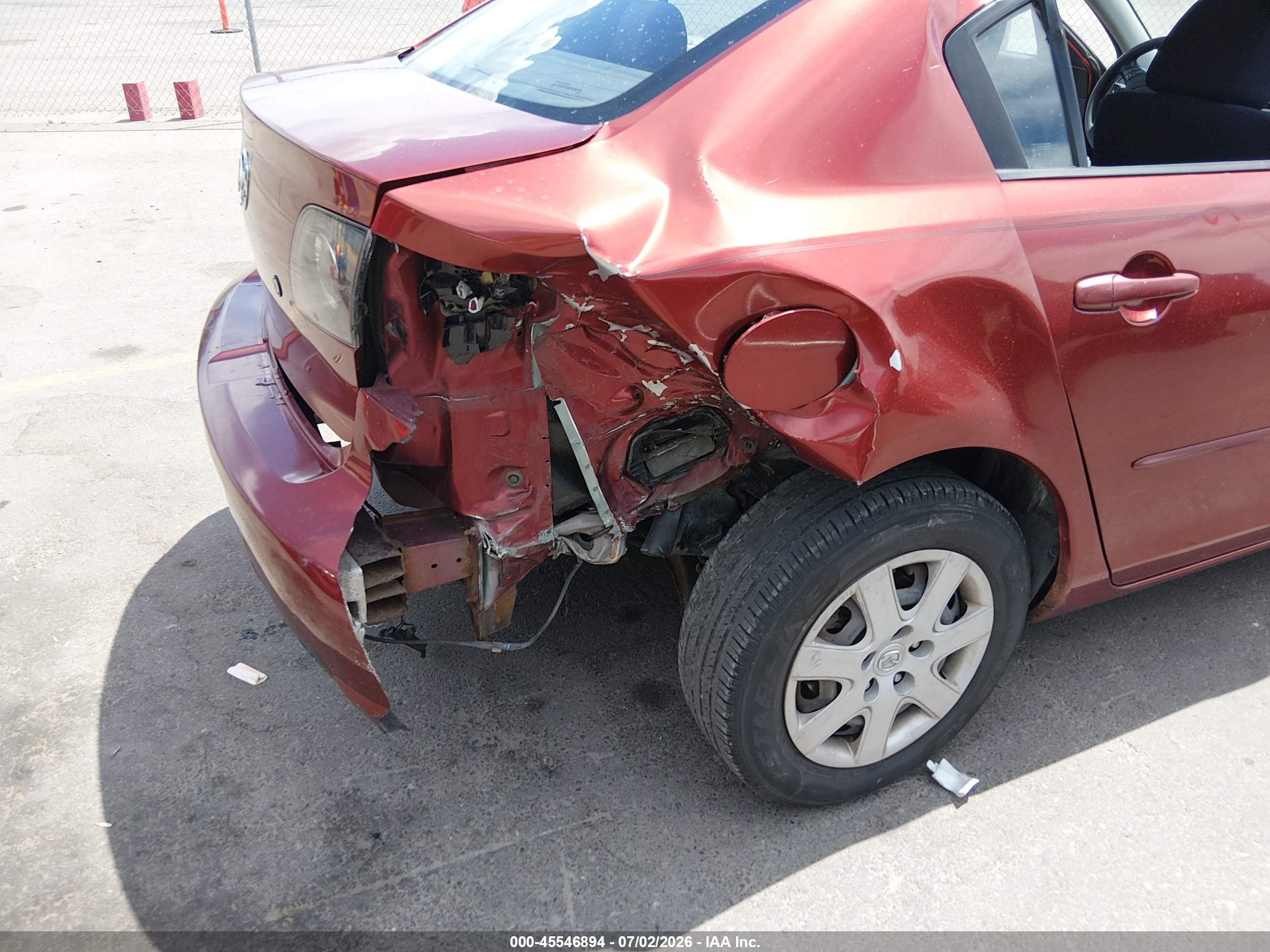 2009 Mazda Mazda3 I Sport Burgundy vin: JM1BK32F991216989