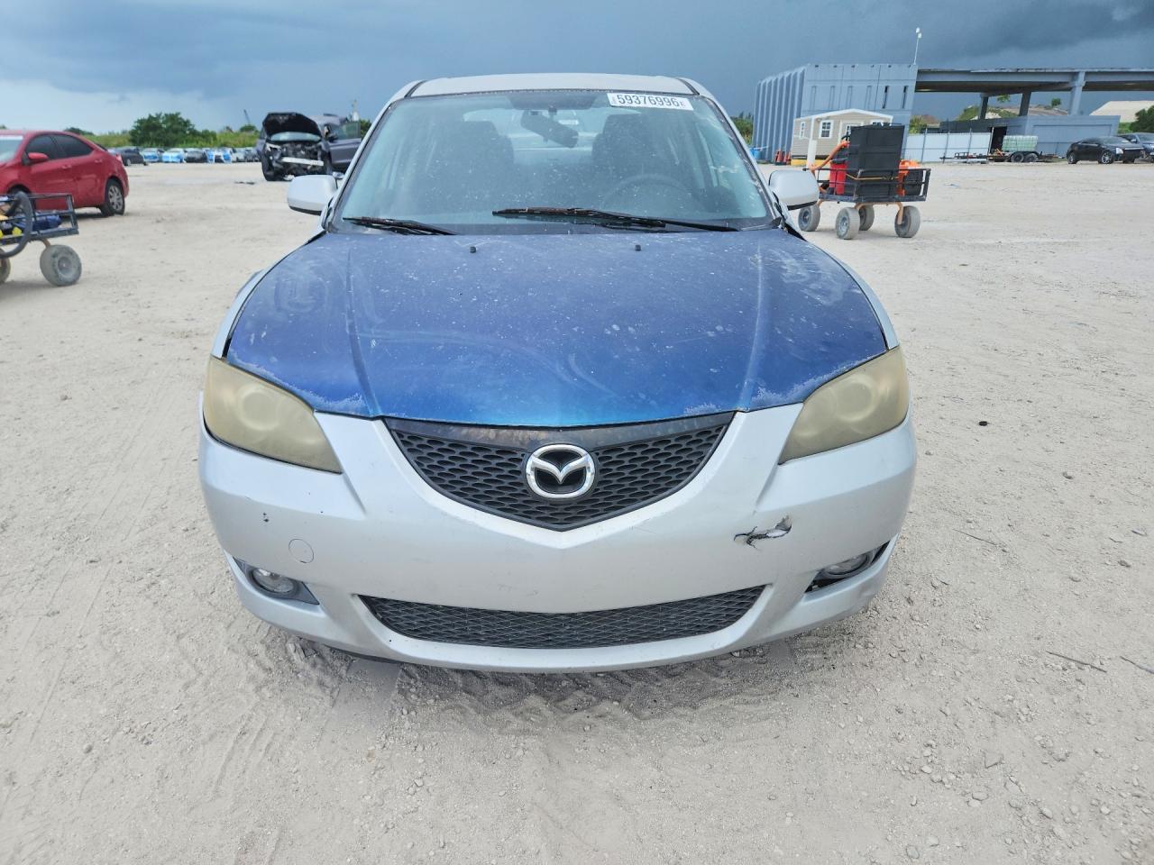 2005 Mazda 3 I Silver vin: JM1BK32FX51227204