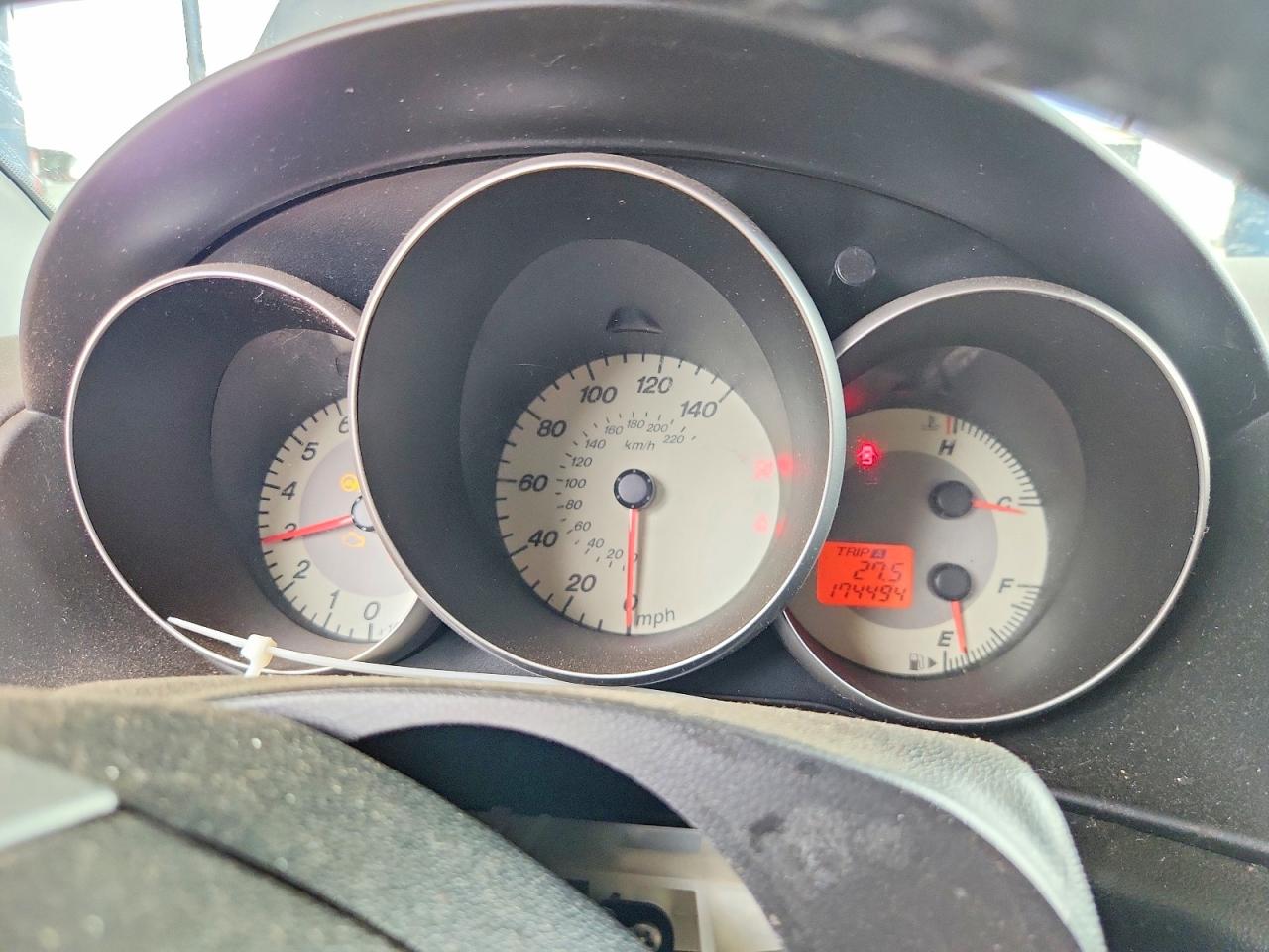 2008 Mazda 3 I Gray vin: JM1BK32FX81140889