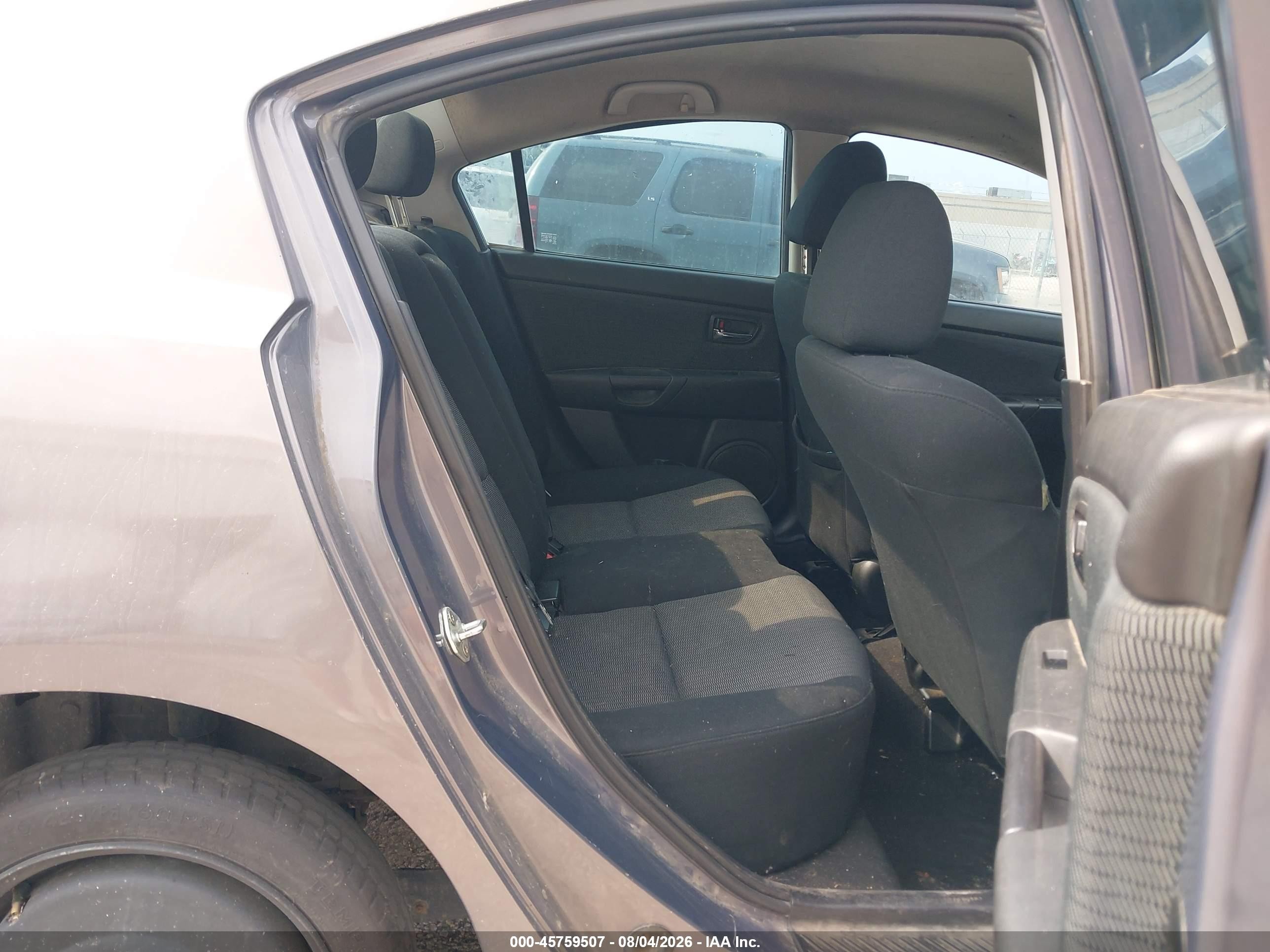 2008 Mazda Mazda3 I Touring Value Gray vin: JM1BK32FX81141346