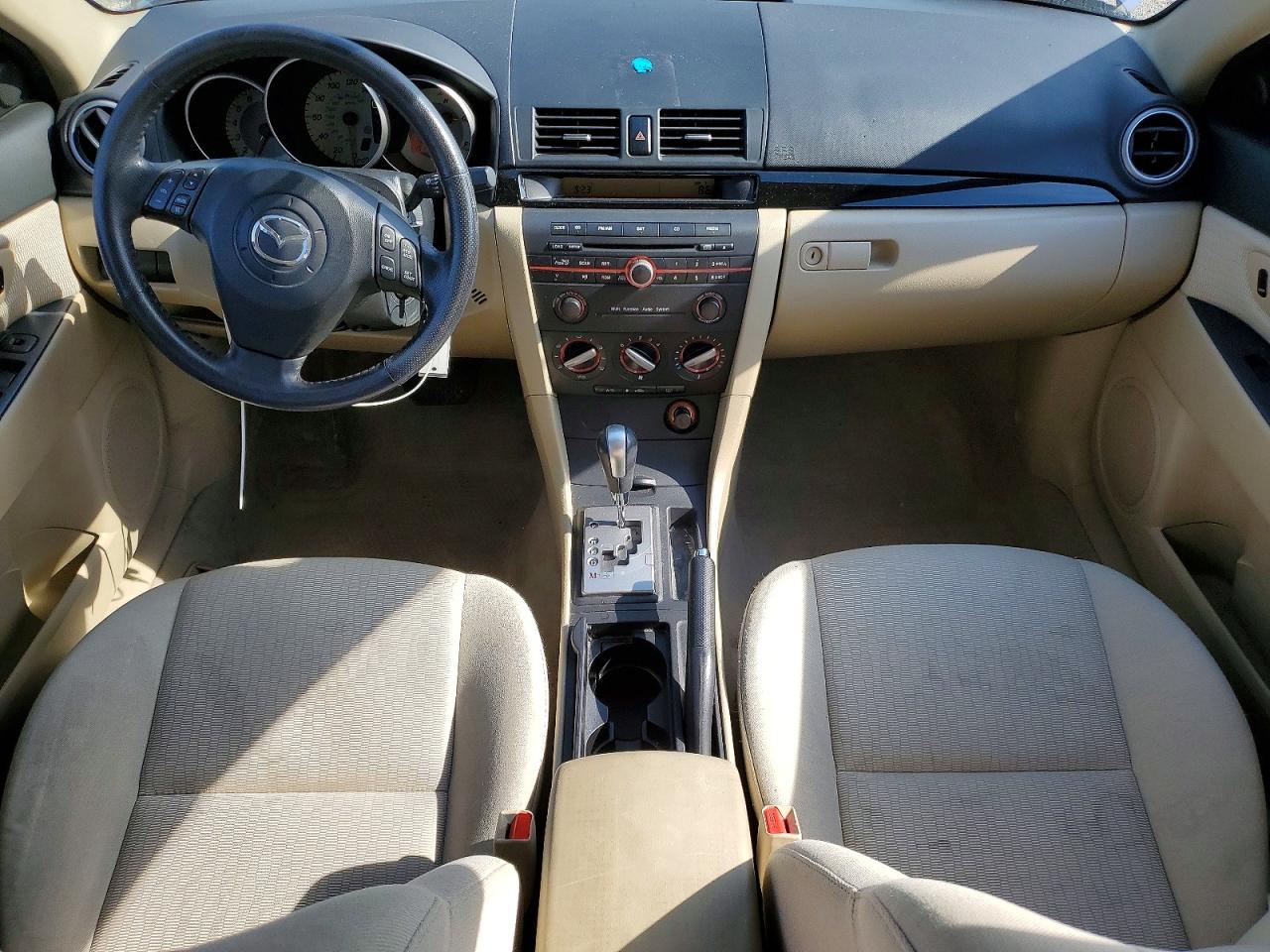 2009 Mazda 3 I Blue vin: JM1BK32FX91217651