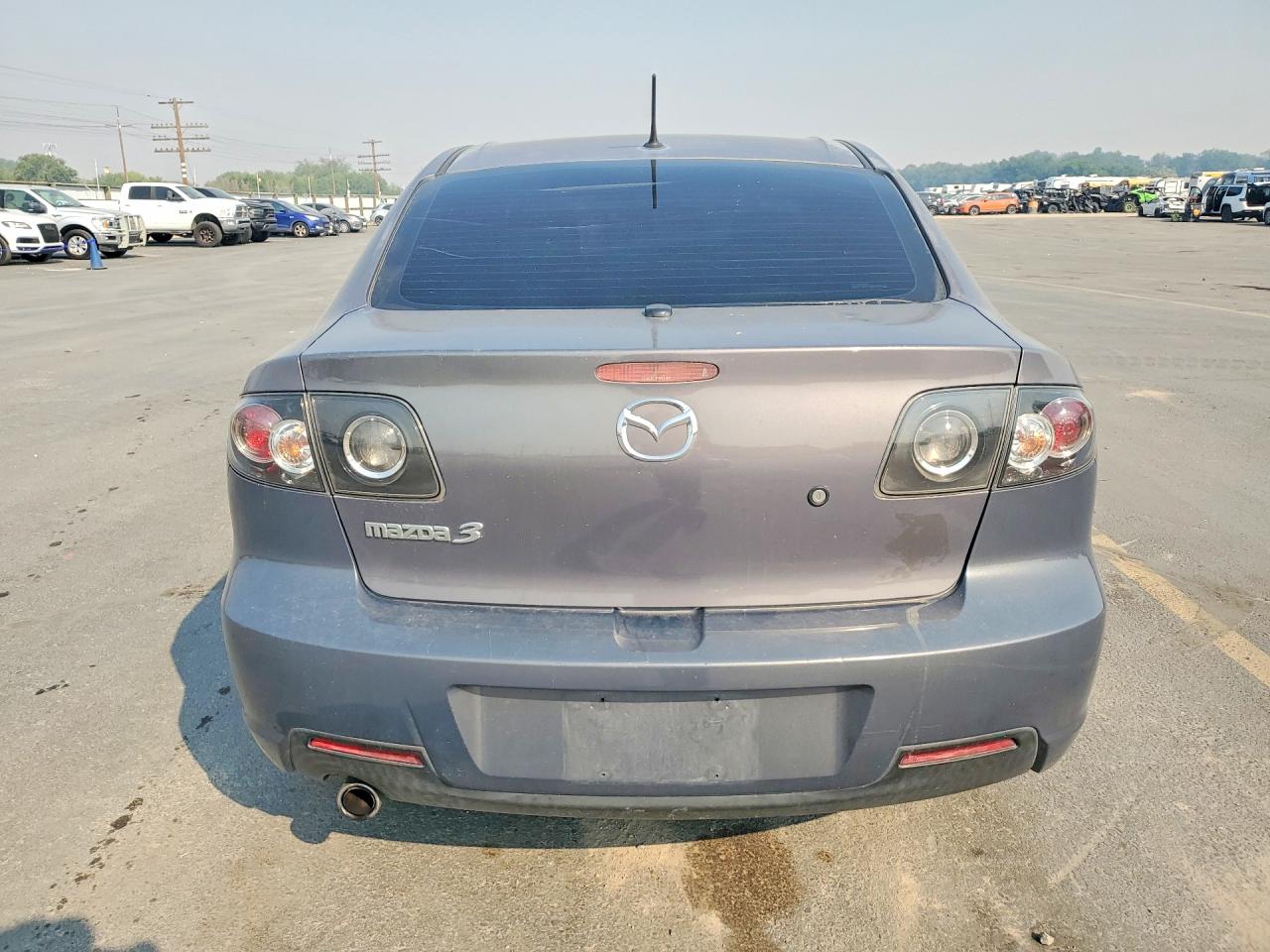 2008 Mazda 3 I Charcoal vin: JM1BK32G081141669