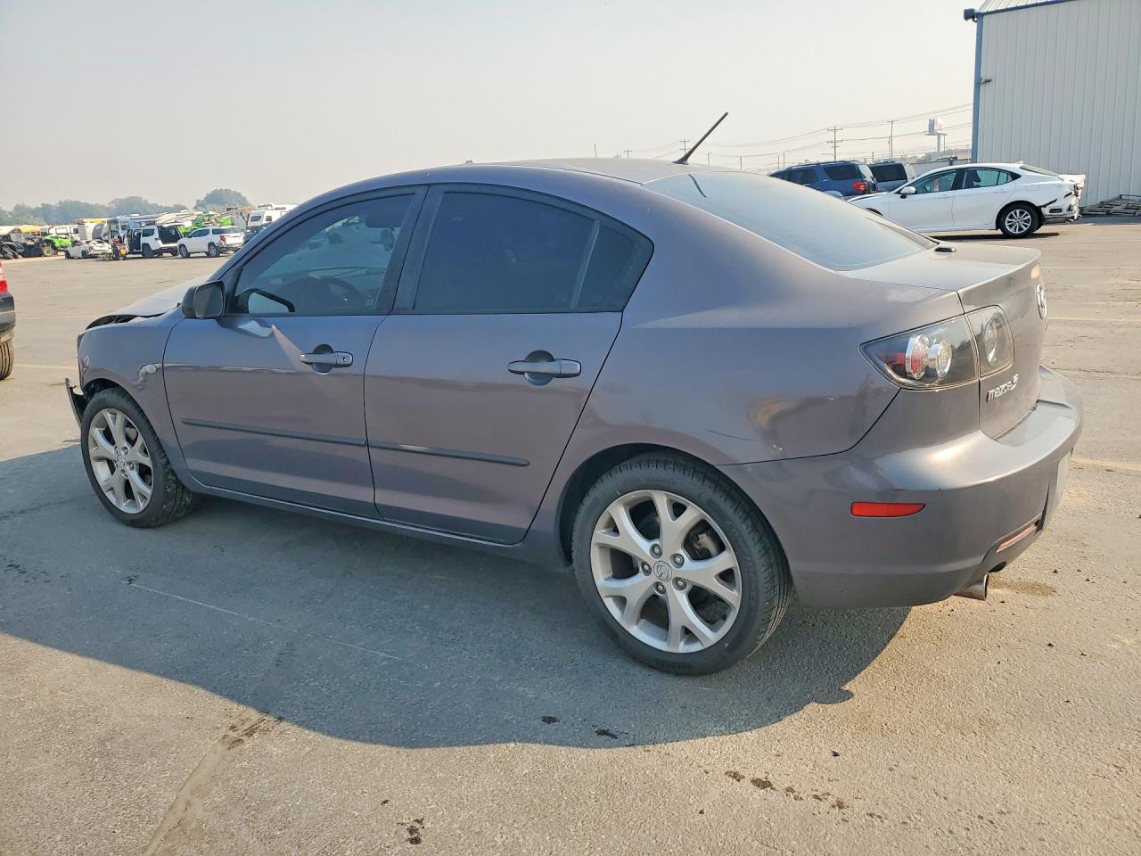 2008 Mazda 3 I Charcoal vin: JM1BK32G081141669