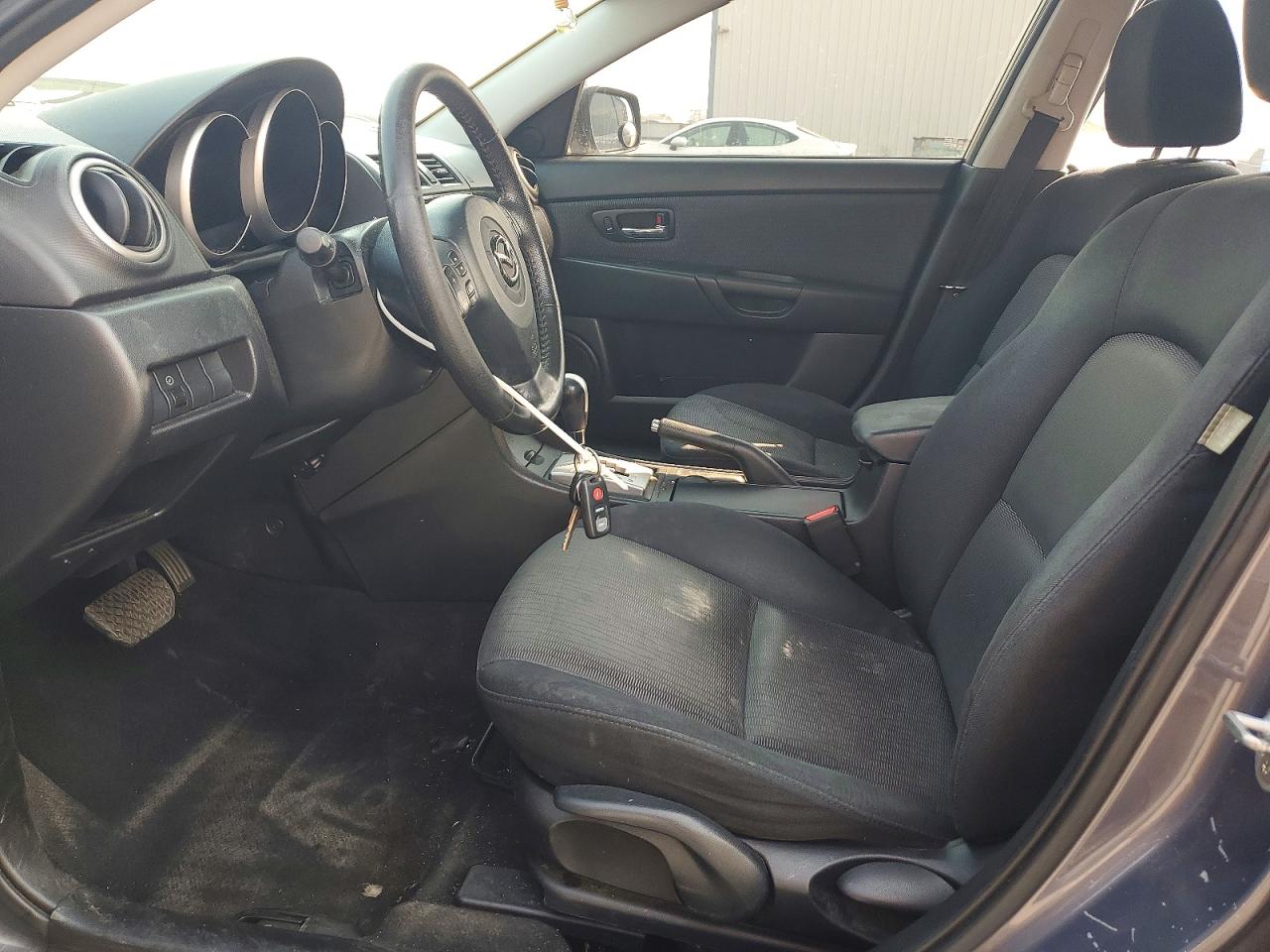 2008 Mazda 3 I Charcoal vin: JM1BK32G081141669