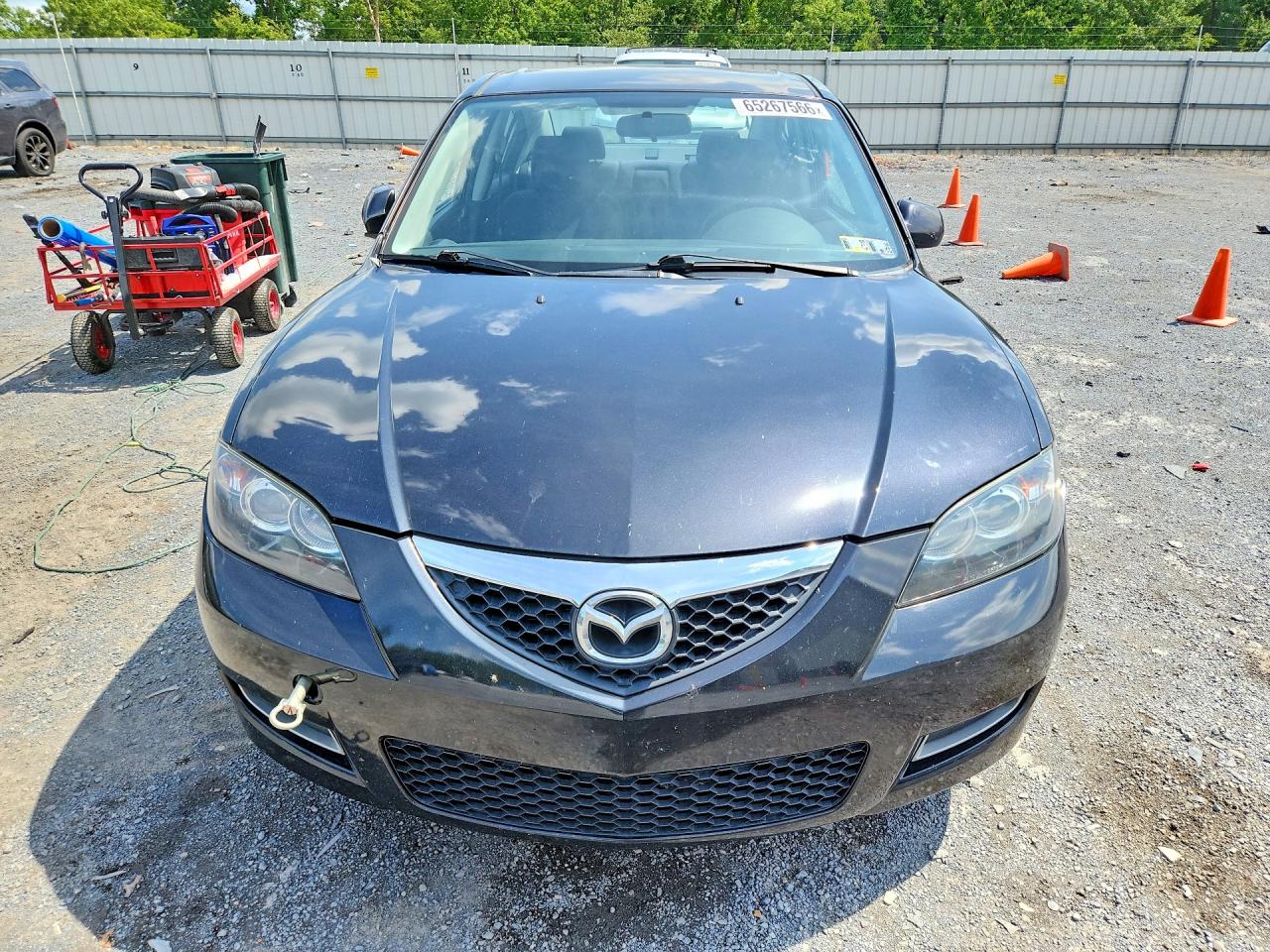2009 Mazda 3 I Black vin: JM1BK32G091212385