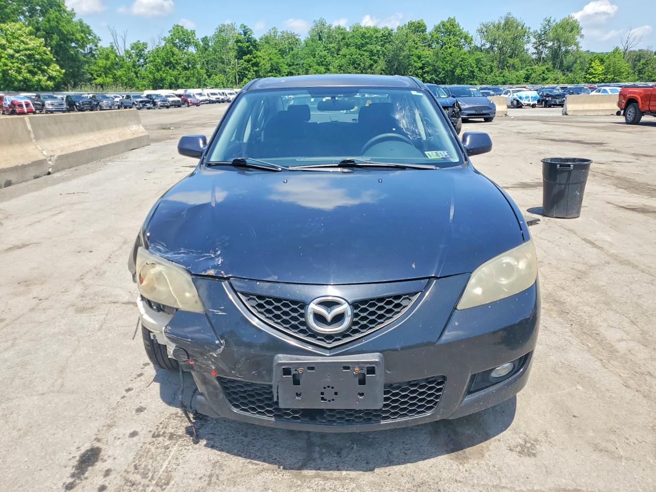 2009 Mazda 3 I Black vin: JM1BK32G091215917