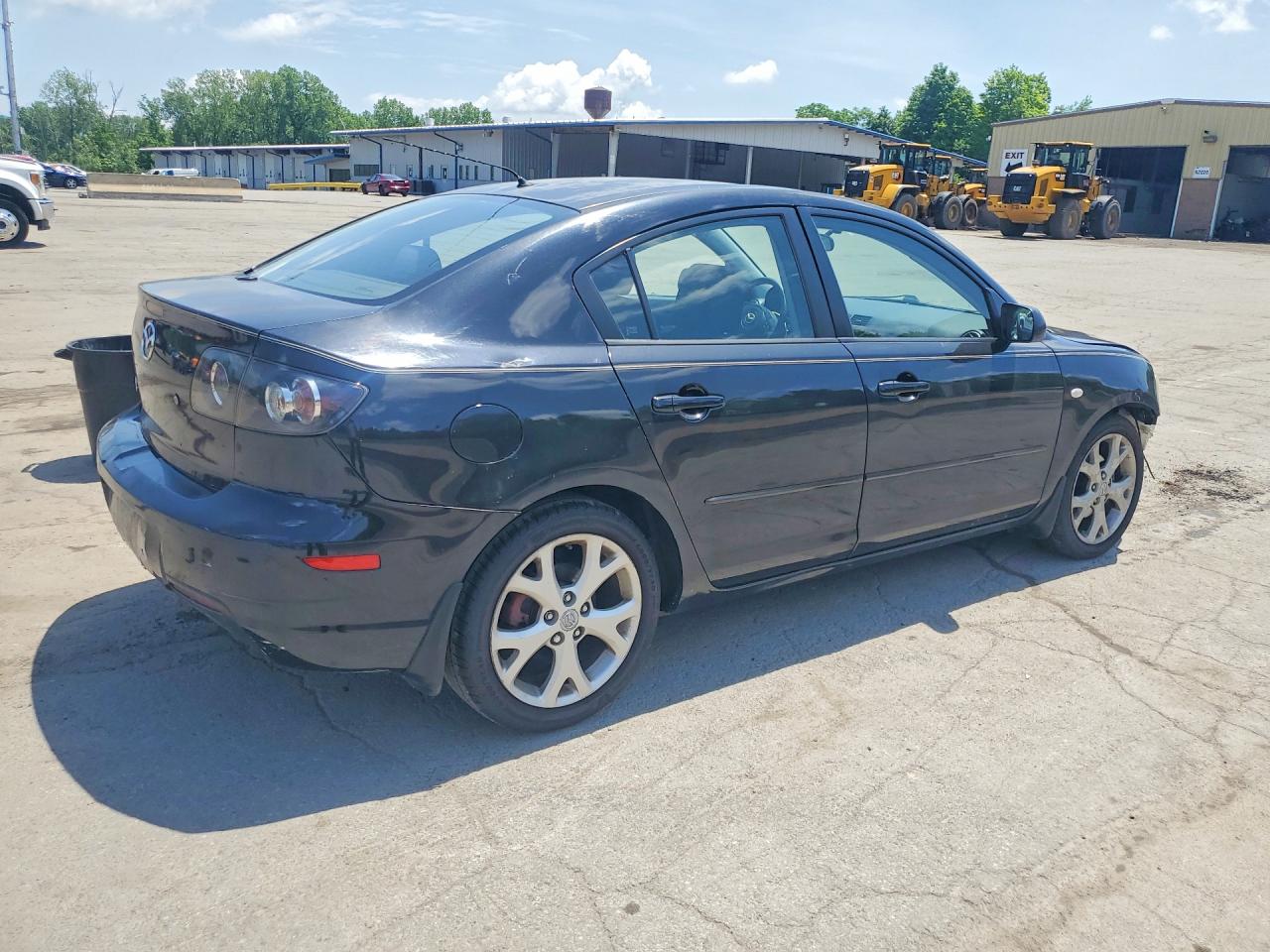 2009 Mazda 3 I Black vin: JM1BK32G091215917