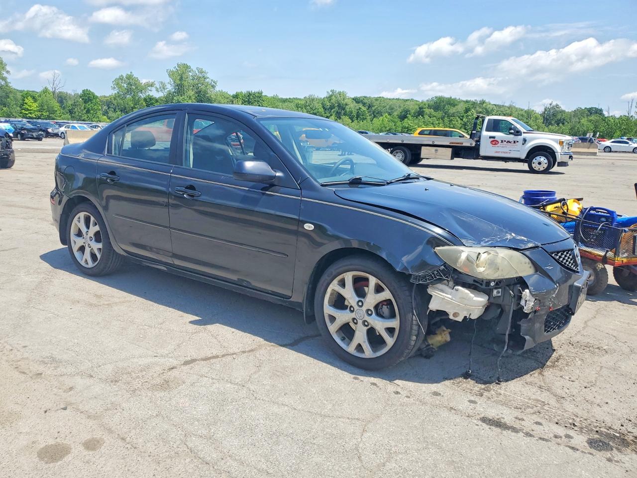 2009 Mazda 3 I Black vin: JM1BK32G091215917