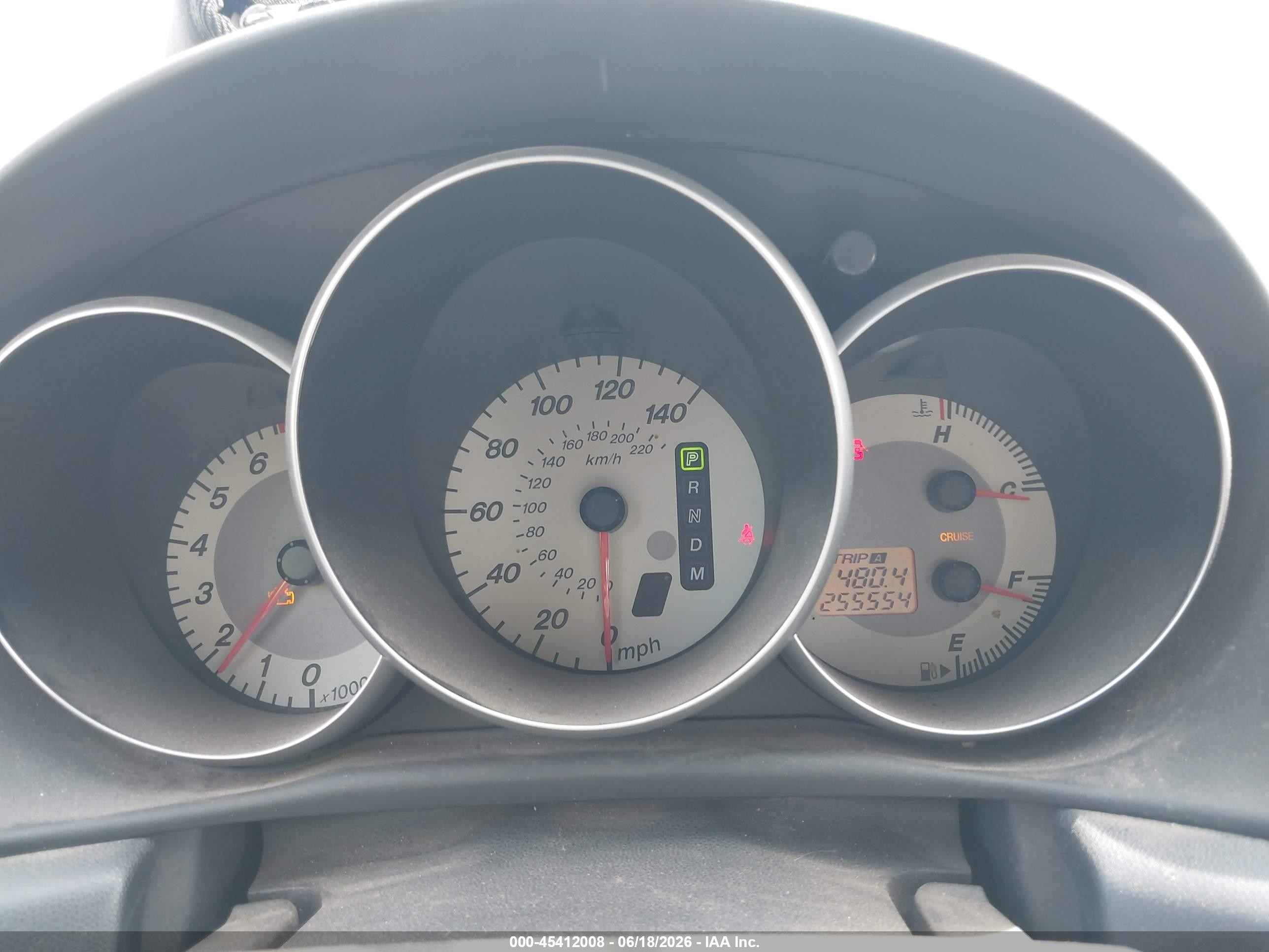 2007 Mazda Mazda3 I Red vin: JM1BK32G171687721