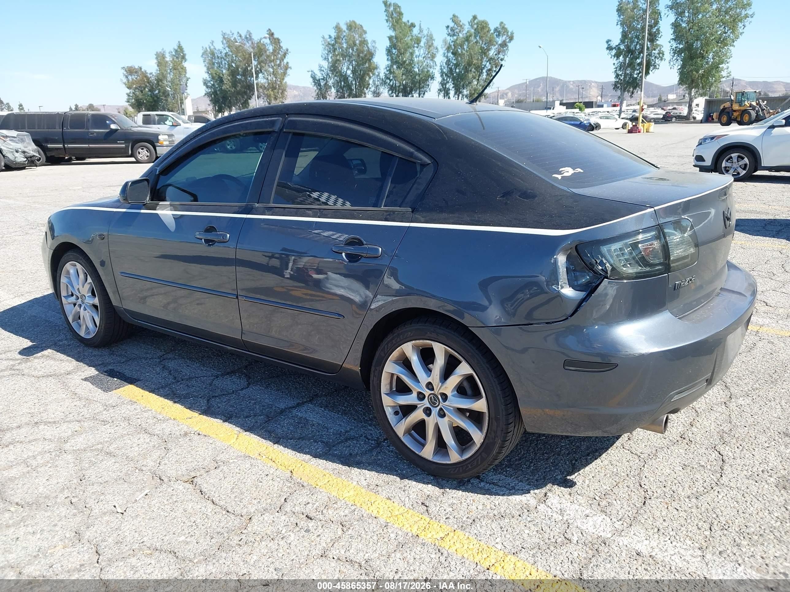 2008 Mazda Mazda3 I Touring Value Черный vin: JM1BK32G281126185