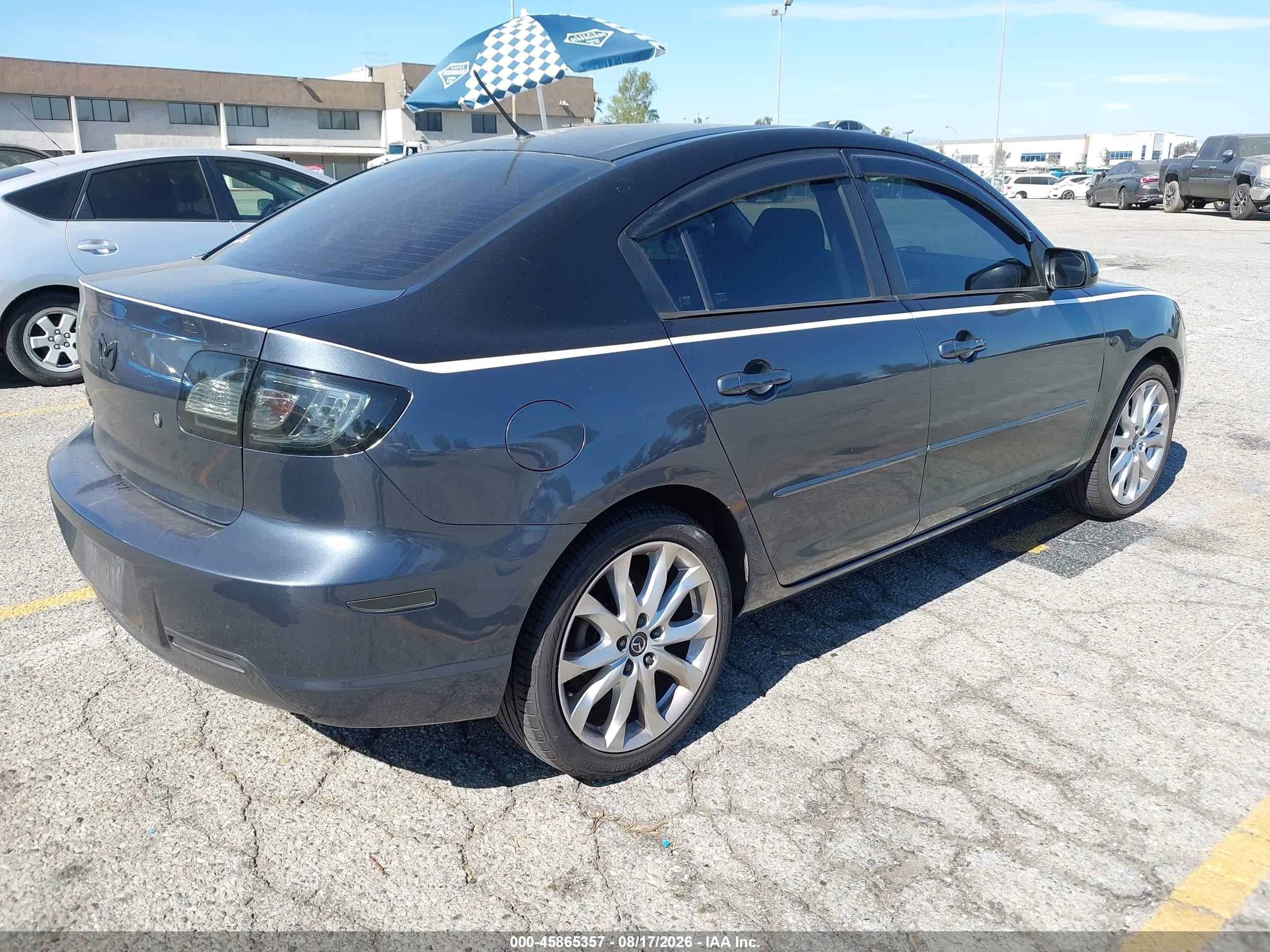 2008 Mazda Mazda3 I Touring Value Черный vin: JM1BK32G281126185