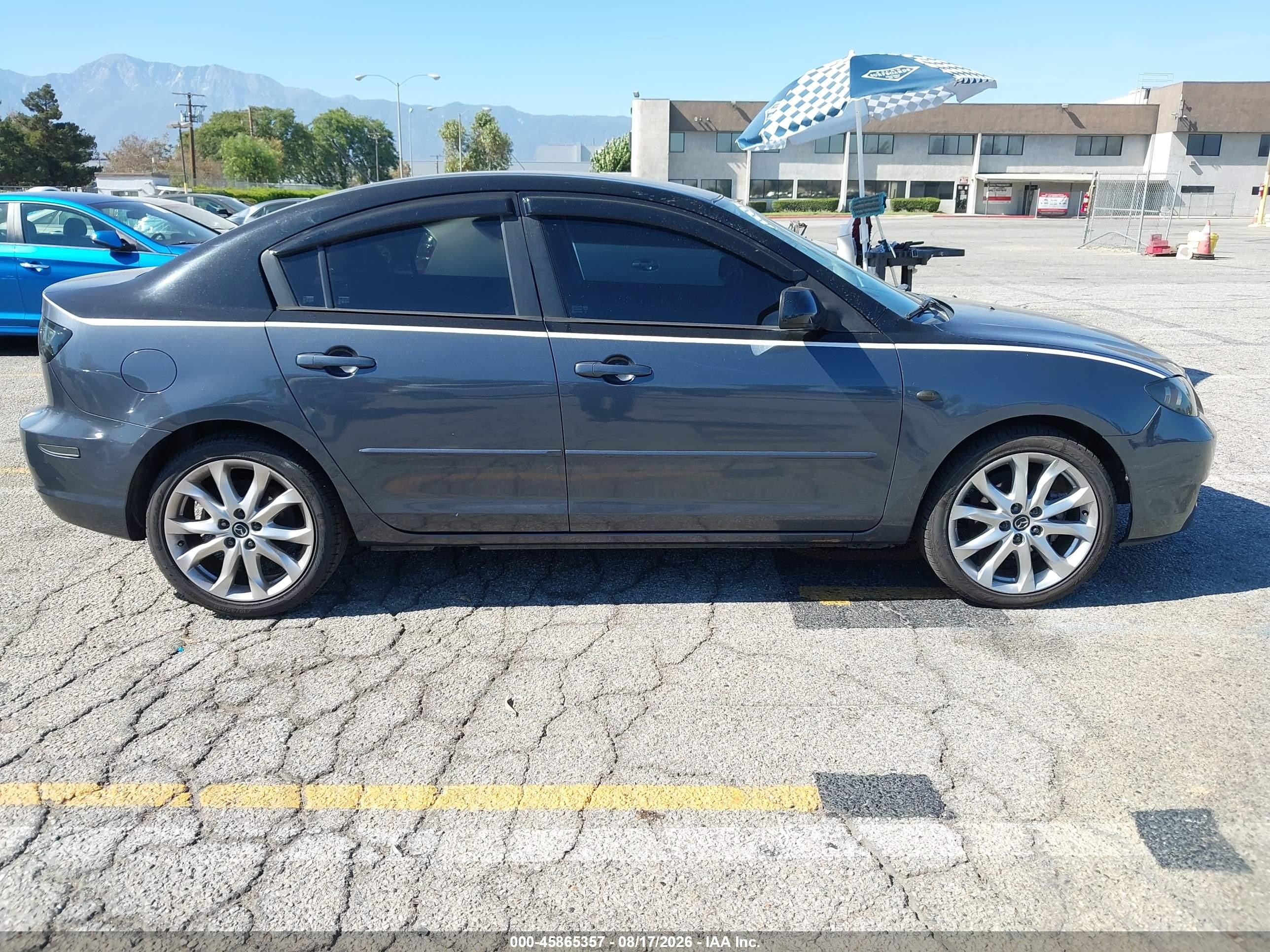 2008 Mazda Mazda3 I Touring Value Черный vin: JM1BK32G281126185