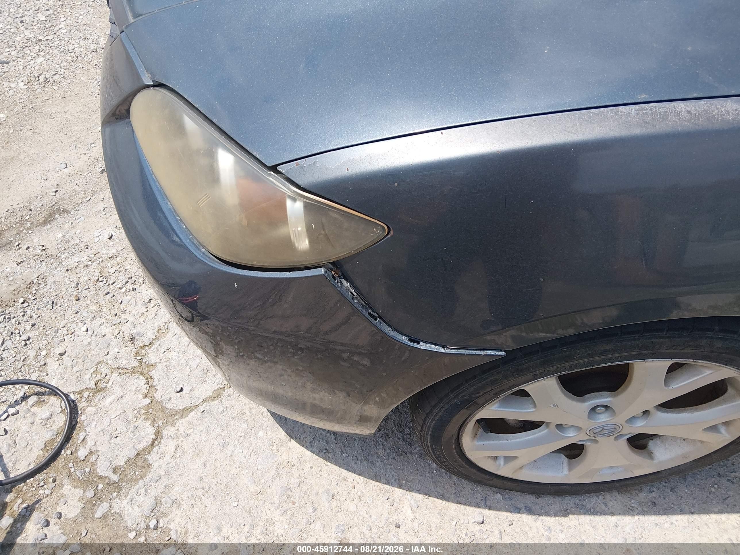 2008 Mazda Mazda3 I Touring Value Blue vin: JM1BK32G281150499