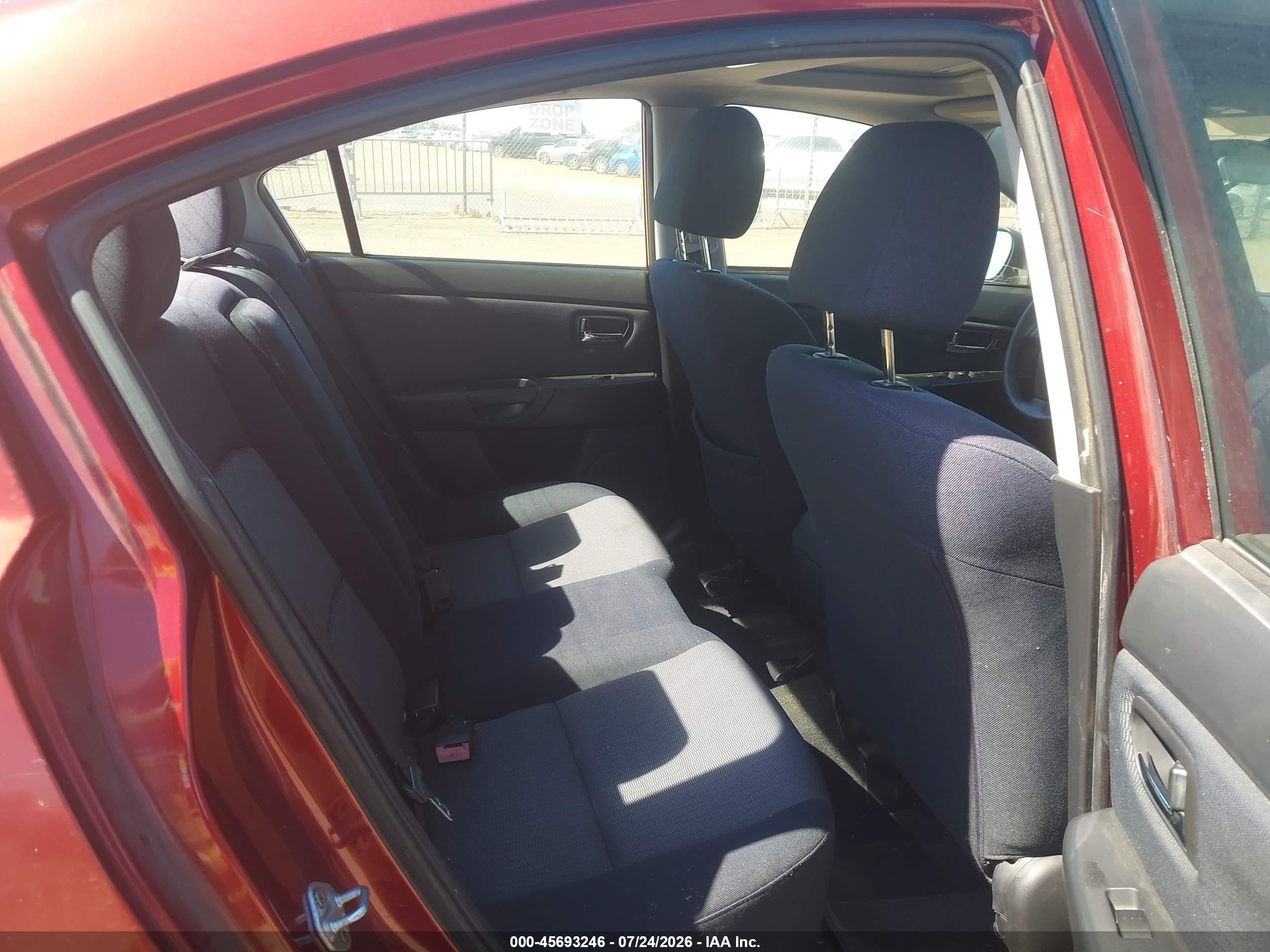 2008 Mazda Mazda3 I Touring Value Red vin: JM1BK32G281179209