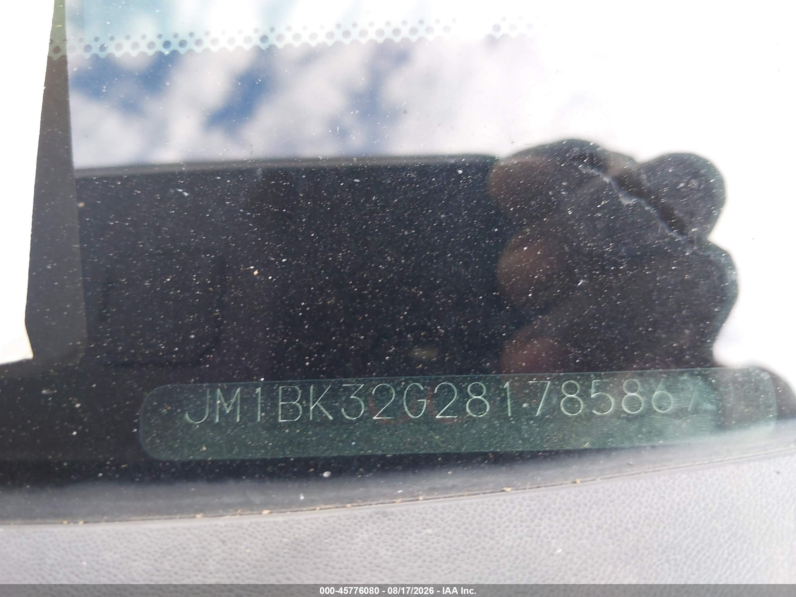 2008 Mazda Mazda3 I Gold vin: JM1BK32G281785867