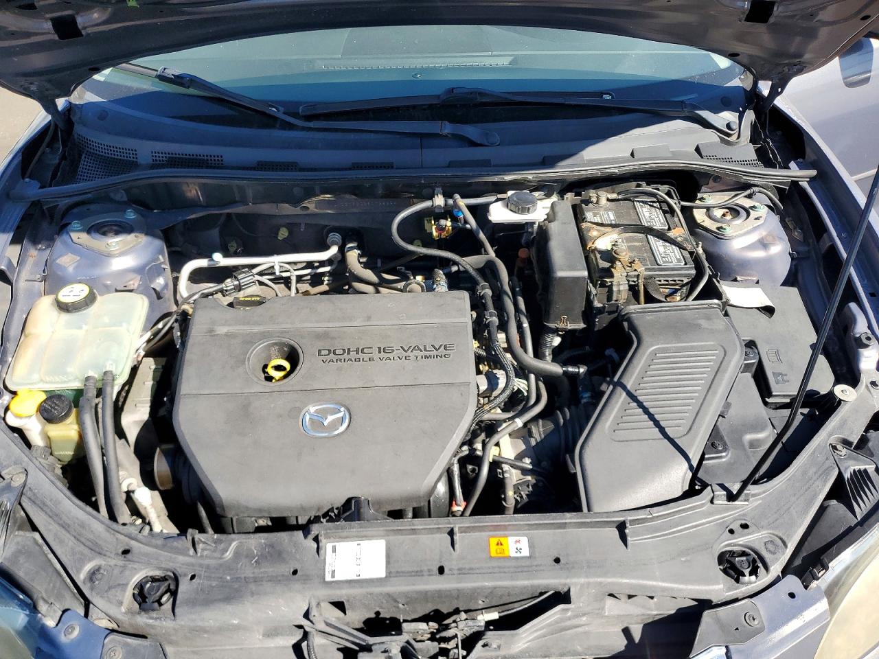 2008 Mazda 3 I Gray vin: JM1BK32G281798294