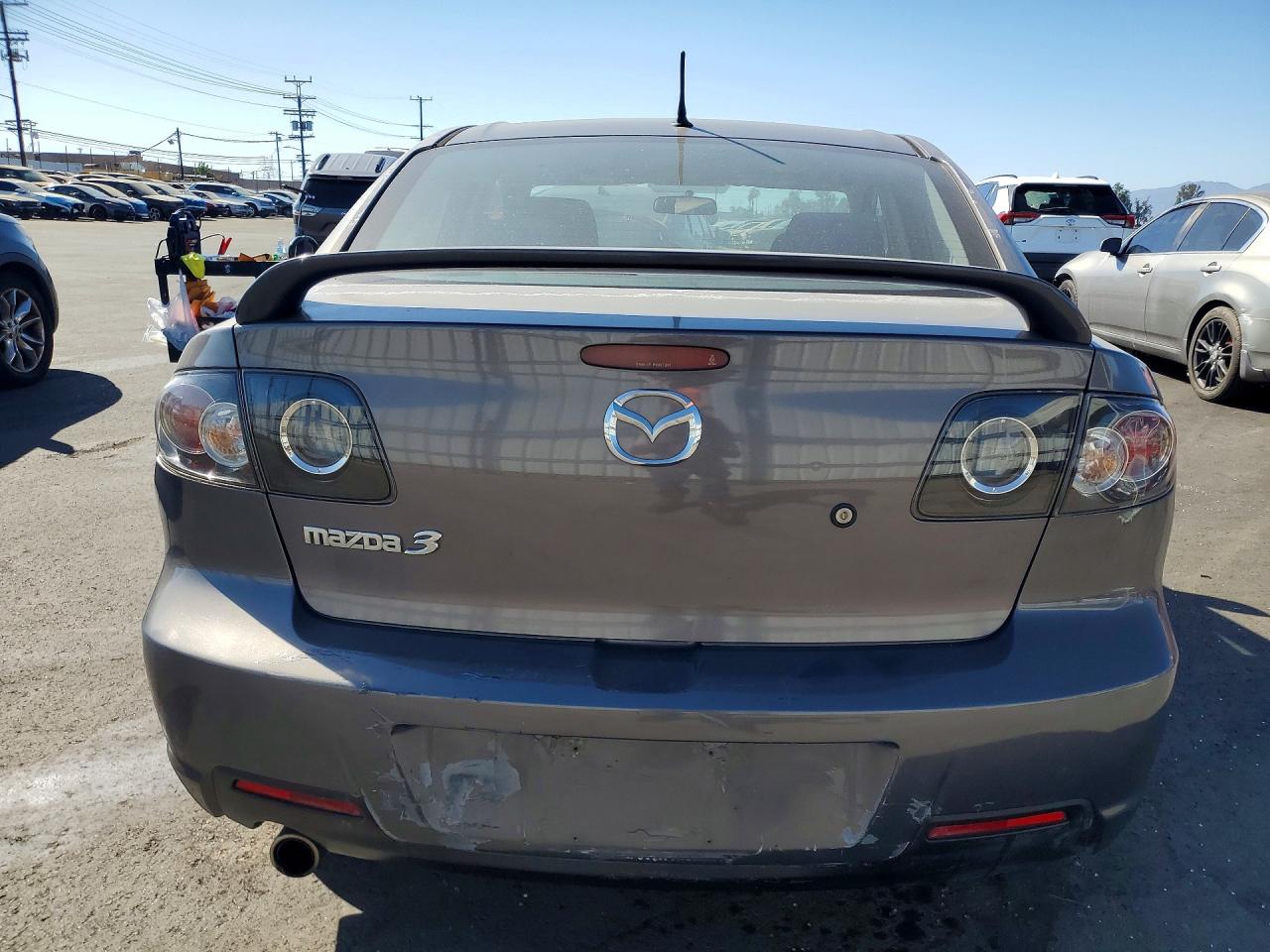 2008 Mazda 3 I Gray vin: JM1BK32G281798294