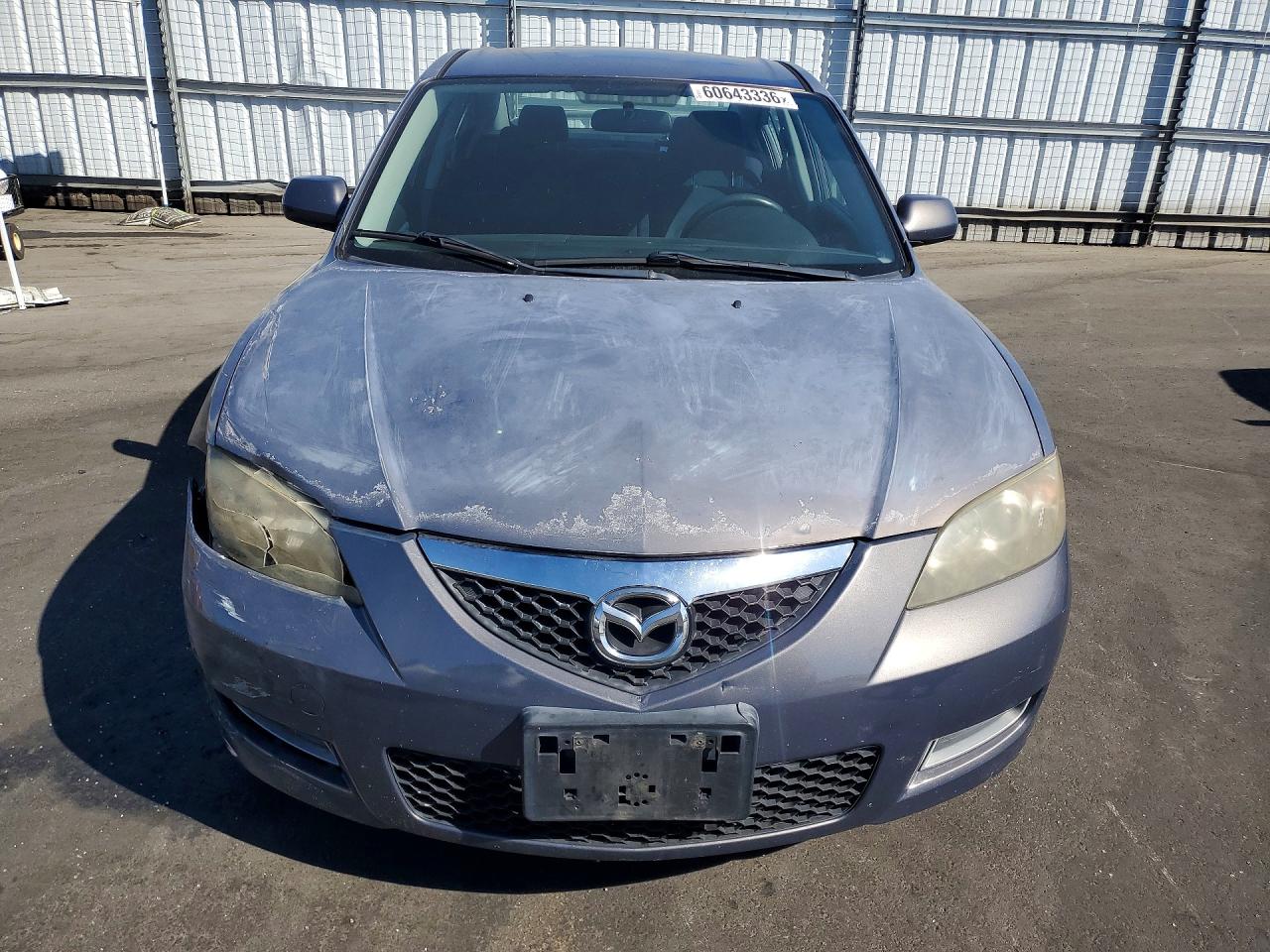 2008 Mazda 3 I Gray vin: JM1BK32G281798294