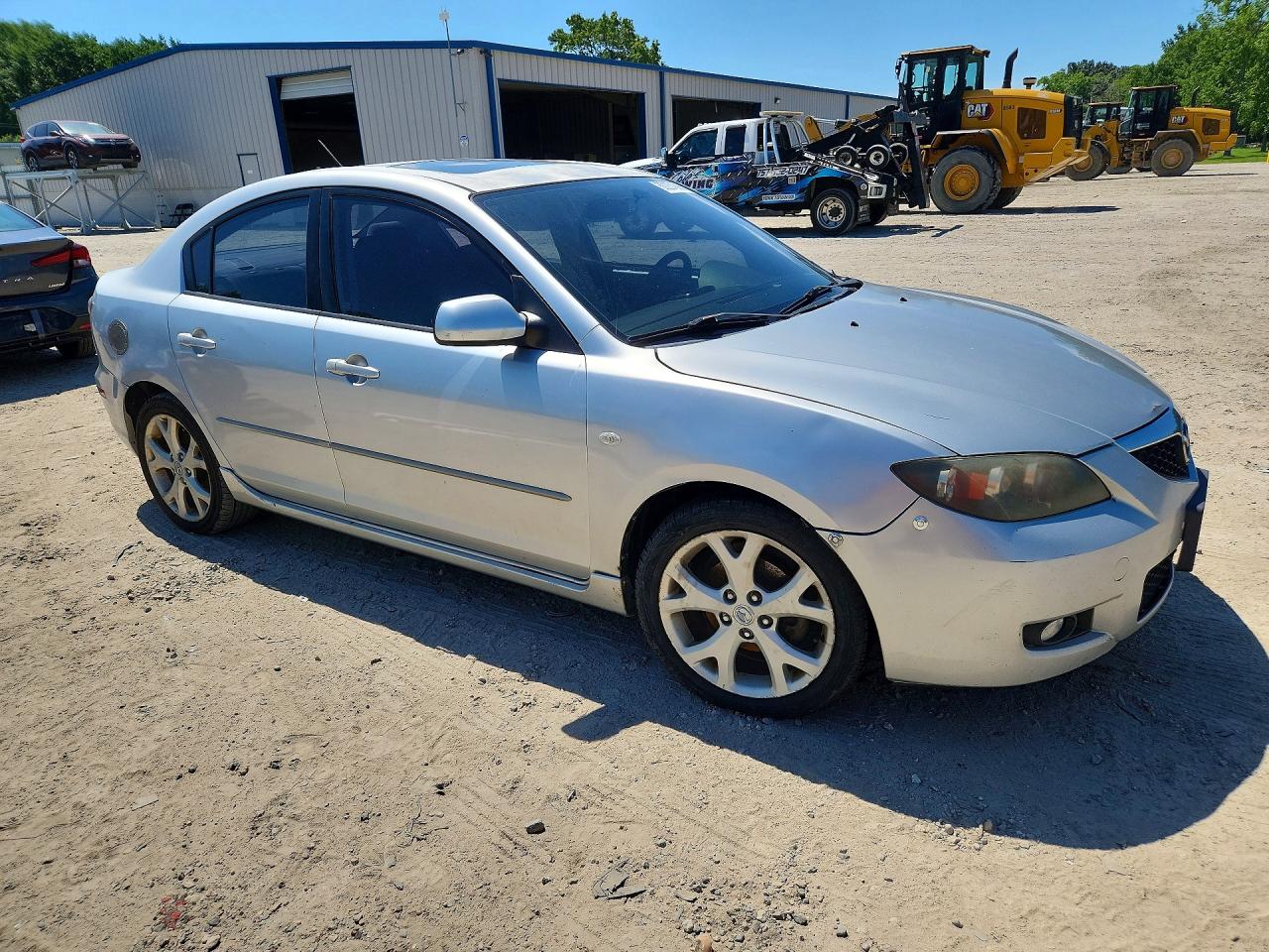 2009 Mazda Mazda3 S Silver vin: JM1BK32G291243427
