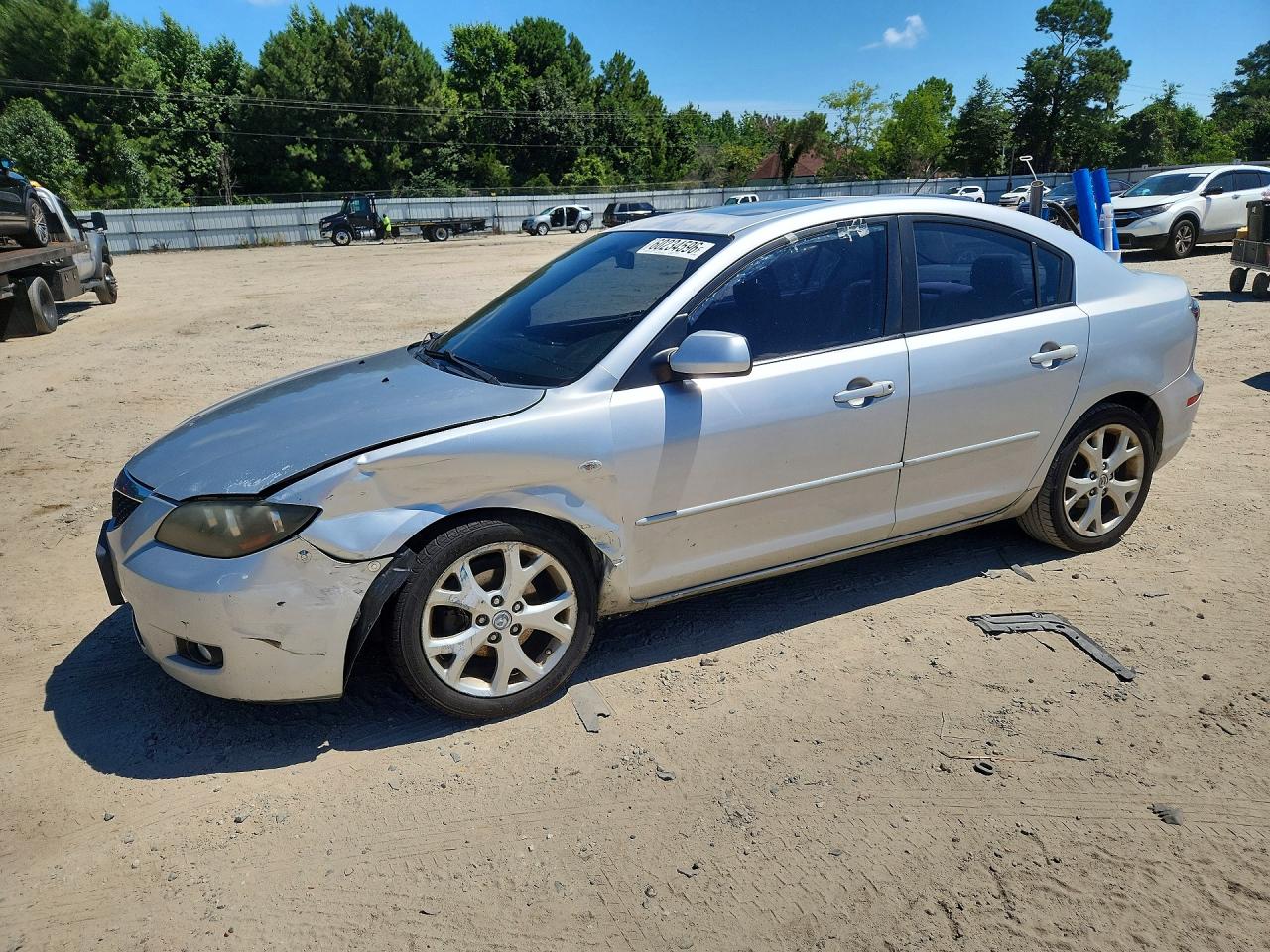 2009 Mazda Mazda3 S Silver vin: JM1BK32G291243427