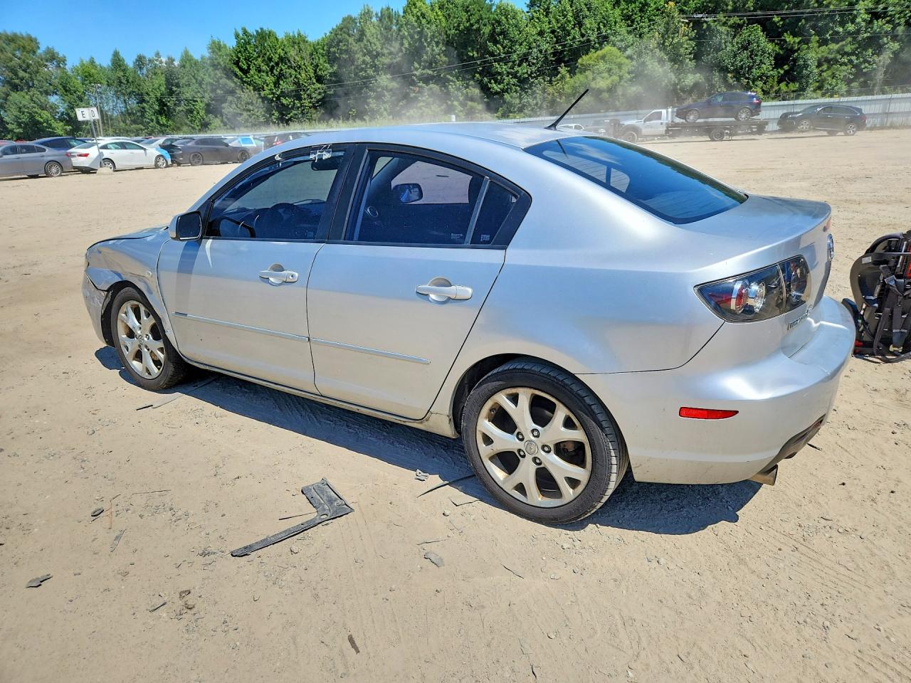 2009 Mazda Mazda3 S Silver vin: JM1BK32G291243427