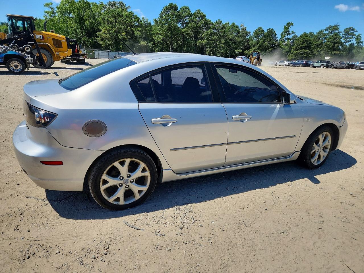 2009 Mazda Mazda3 S Silver vin: JM1BK32G291243427