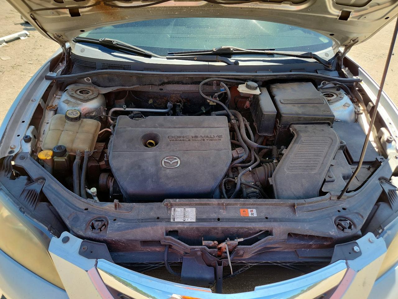 2009 Mazda Mazda3 S Silver vin: JM1BK32G291243427