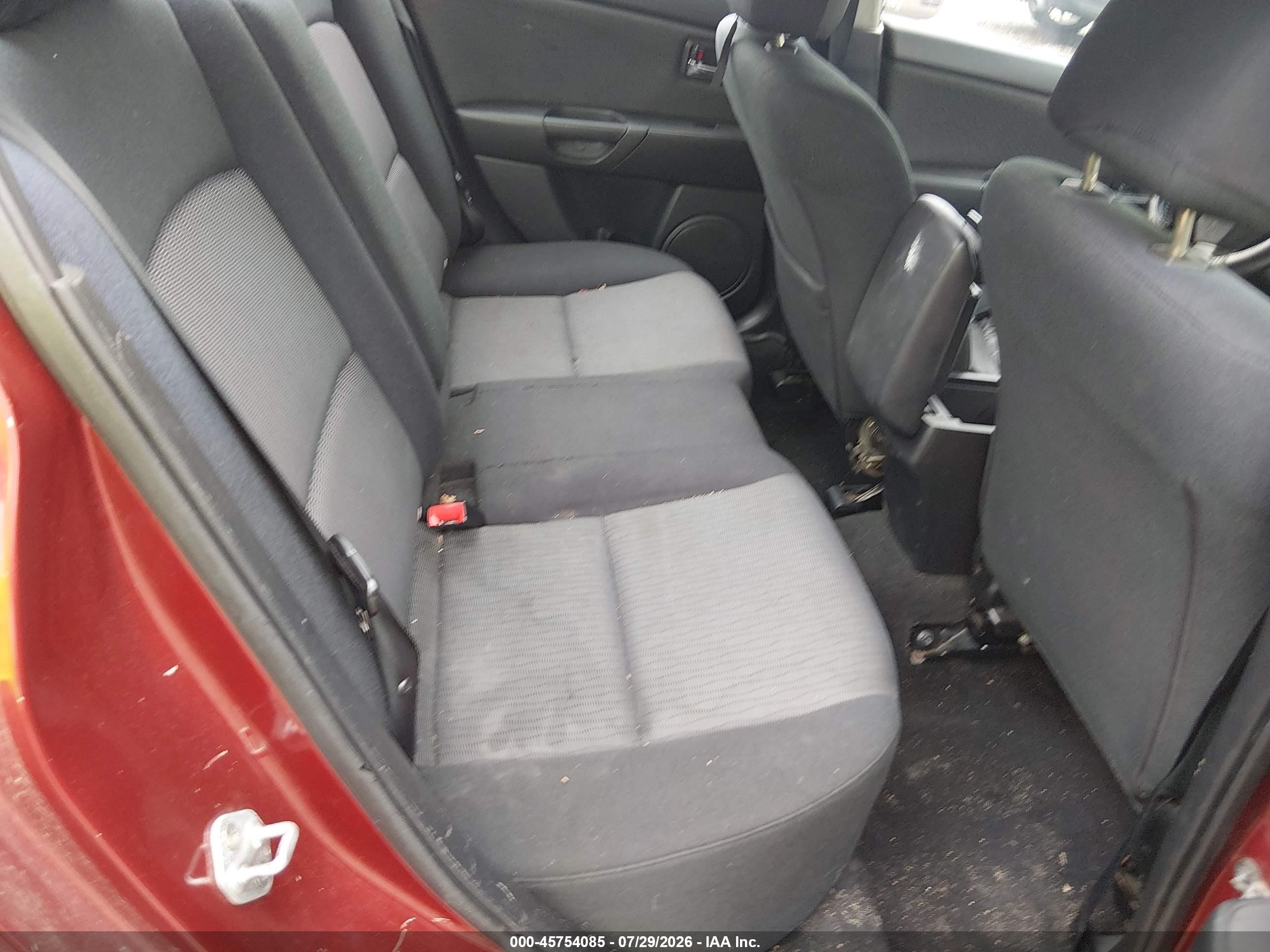 2009 Mazda Mazda3 I Red vin: JM1BK32G291246232