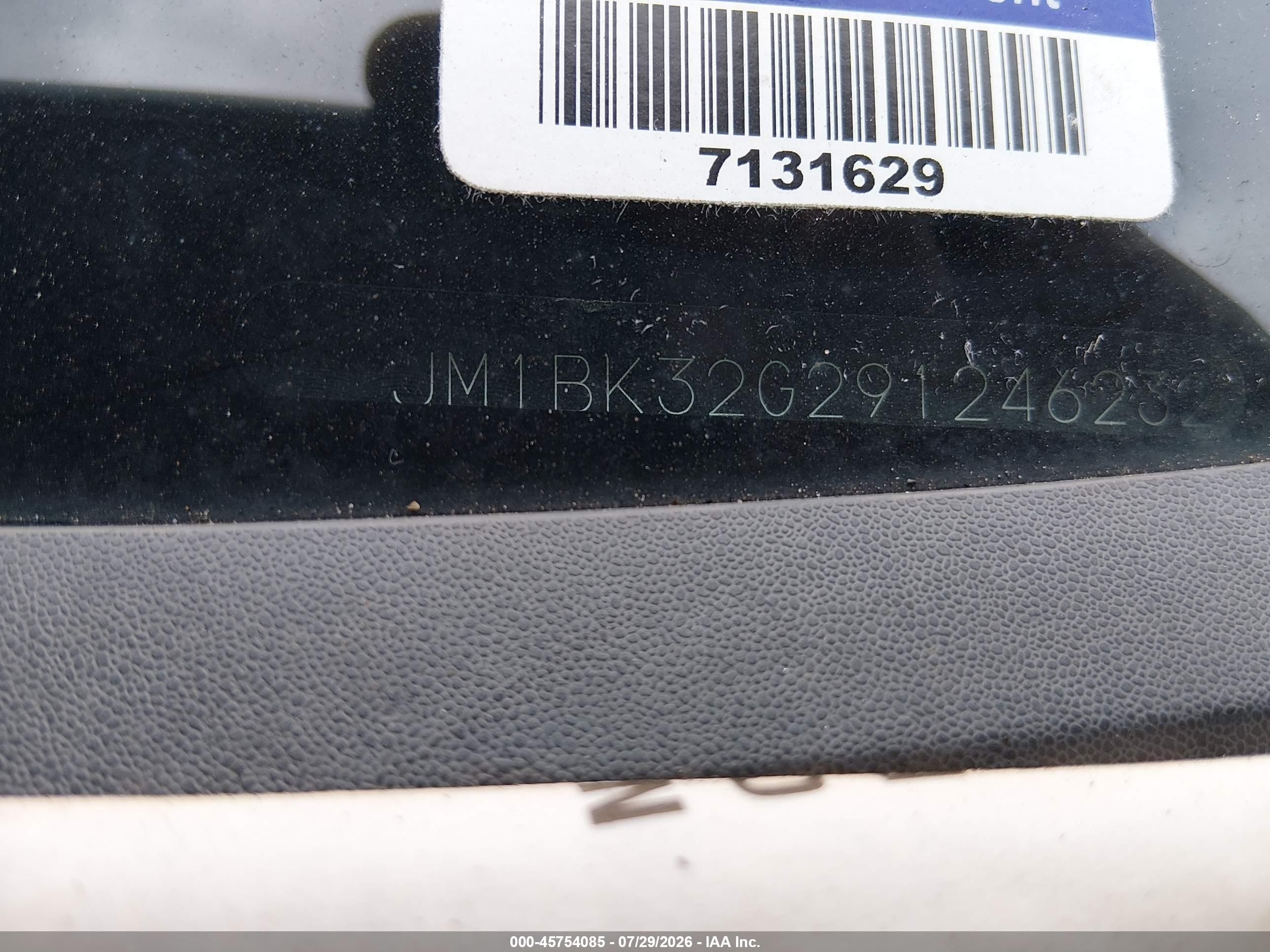2009 Mazda Mazda3 I Red vin: JM1BK32G291246232
