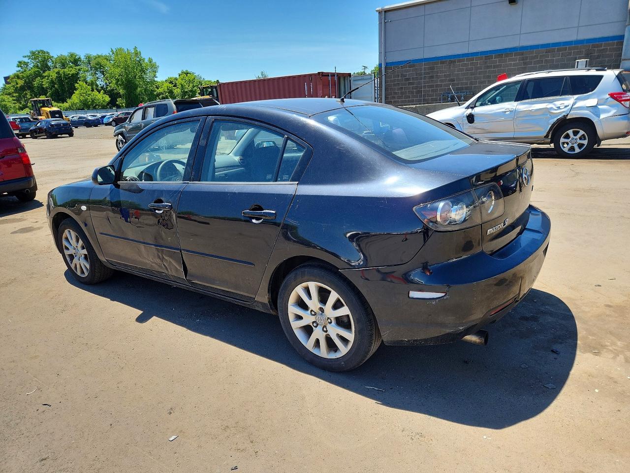 2007 Mazda 3 I Black vin: JM1BK32G371731833