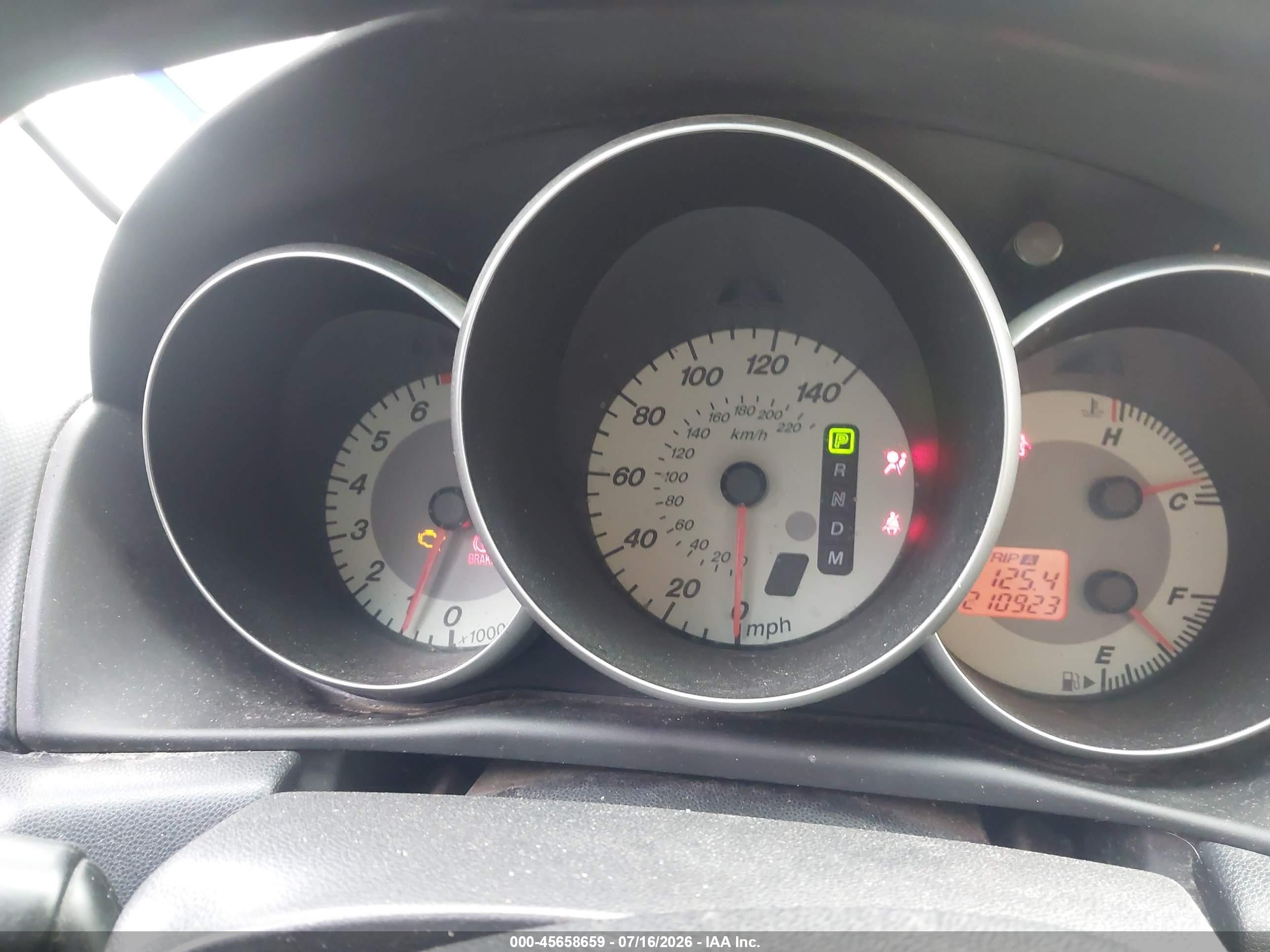 2008 Mazda Mazda3 I Gray vin: JM1BK32G381815376