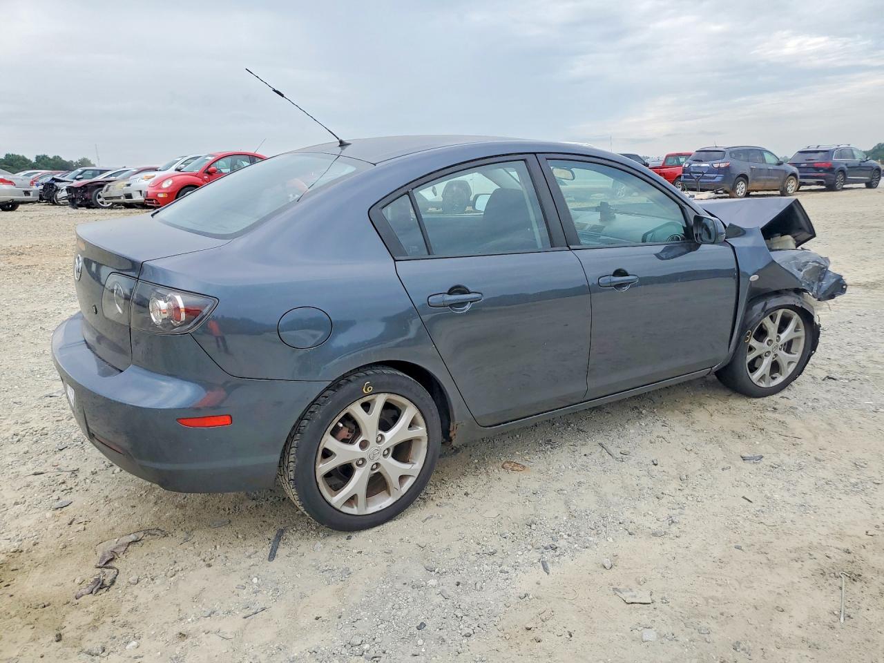 2009 Mazda 3 I Gray vin: JM1BK32G391203485