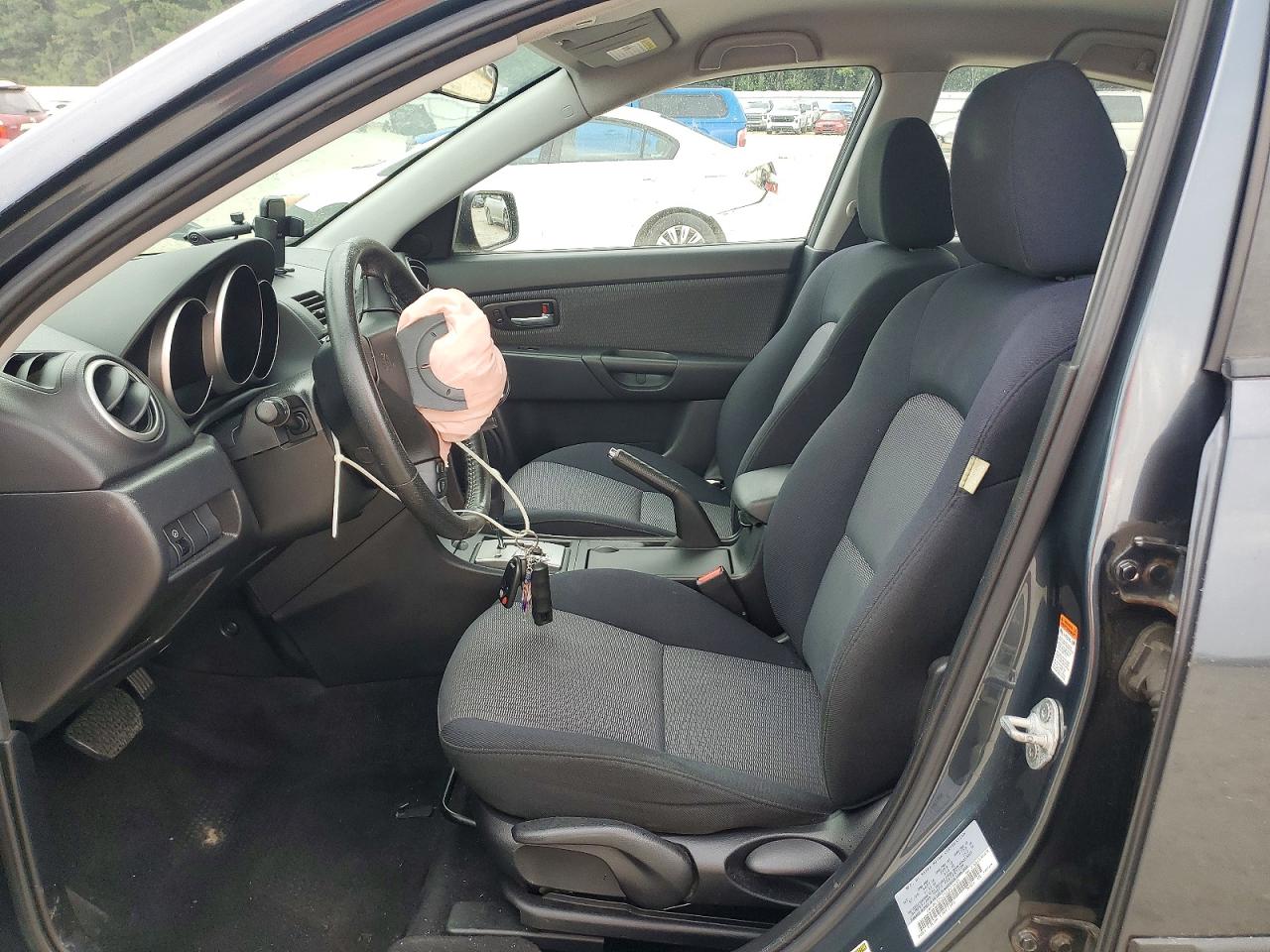 2009 Mazda 3 I Gray vin: JM1BK32G391203485