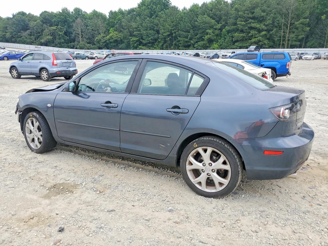 2009 Mazda 3 I Gray vin: JM1BK32G391203485