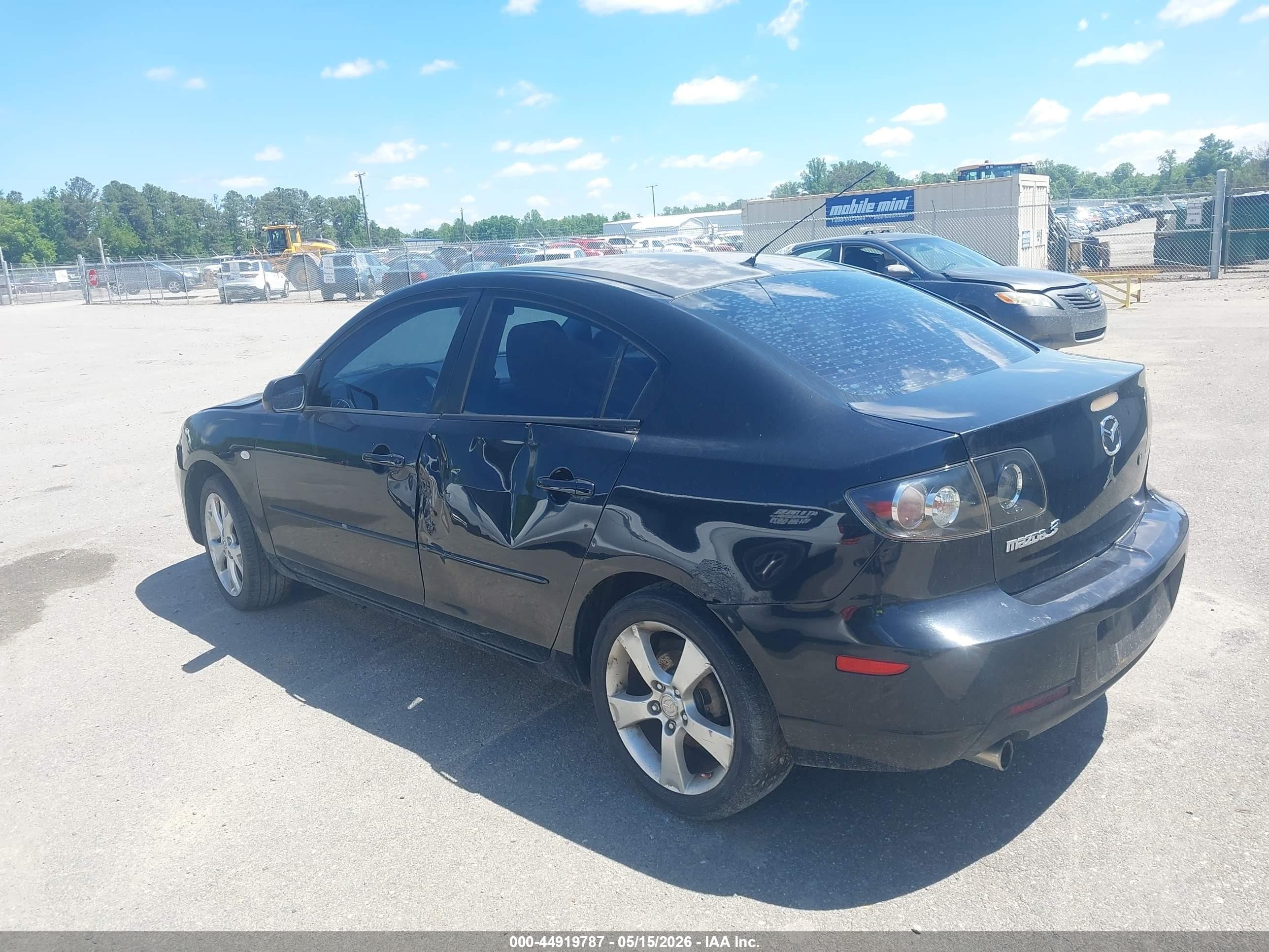 2009 Mazda Mazda3 I Черный vin: JM1BK32G391210520