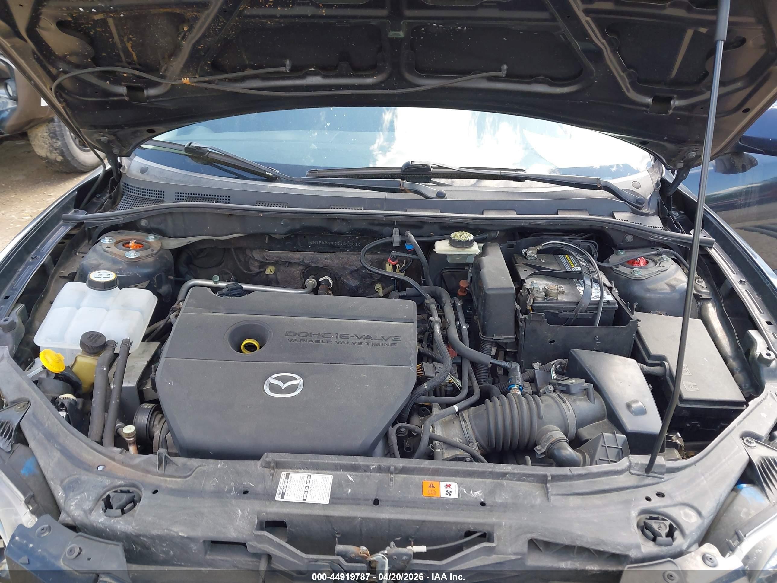 2009 Mazda Mazda3 I Черный vin: JM1BK32G391210520