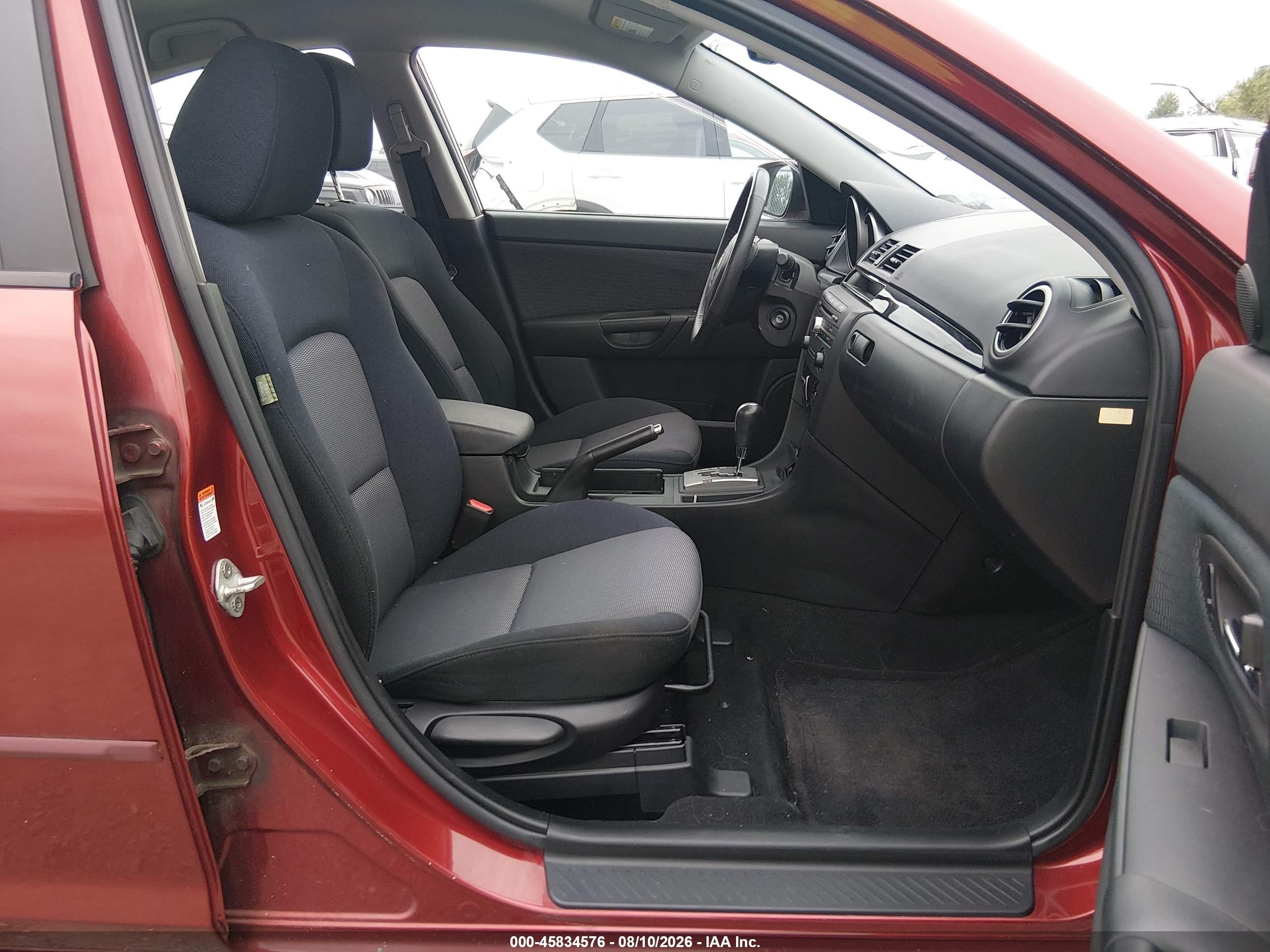2009 Mazda Mazda3 I Red vin: JM1BK32G391245042