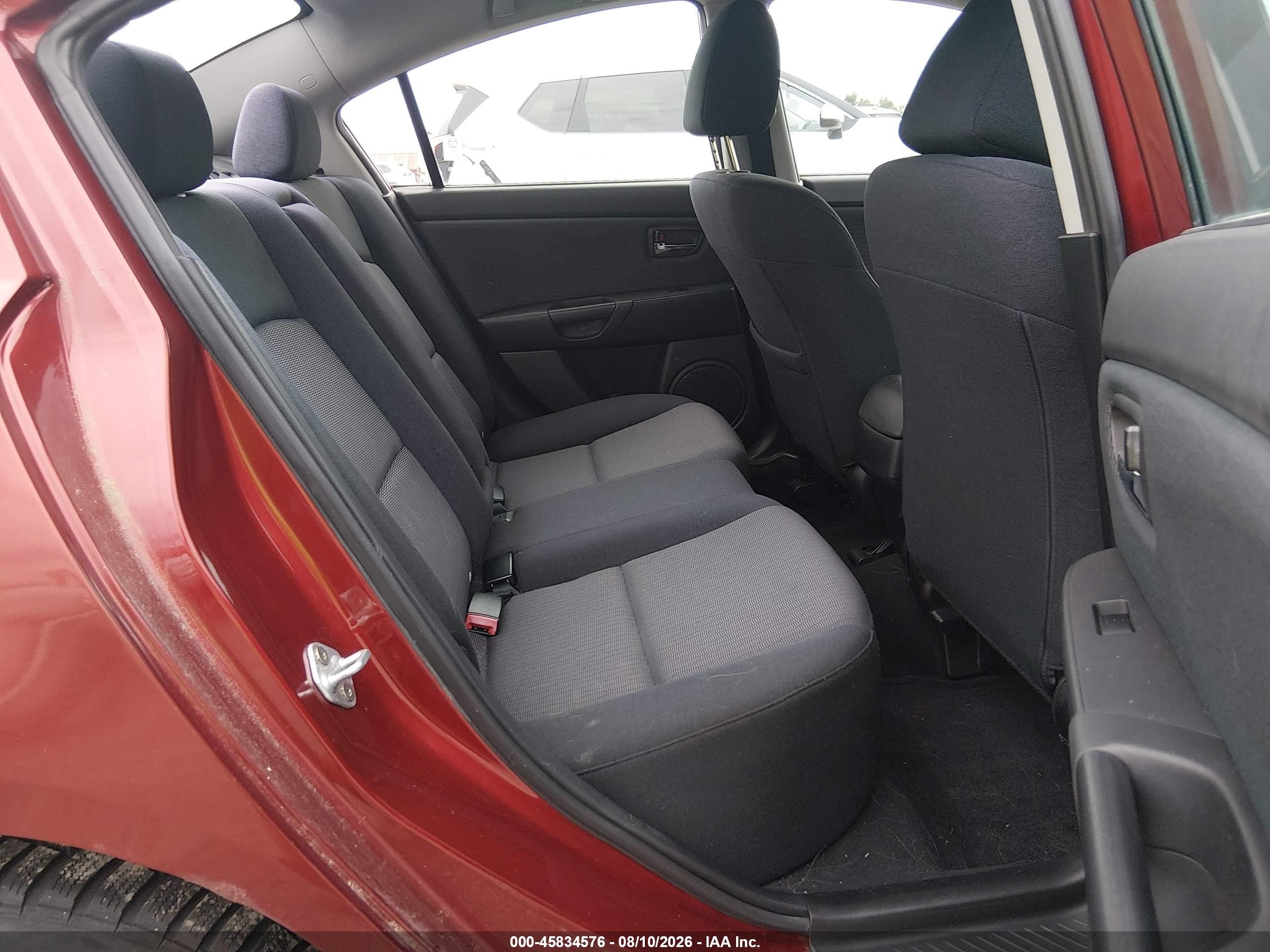 2009 Mazda Mazda3 I Red vin: JM1BK32G391245042