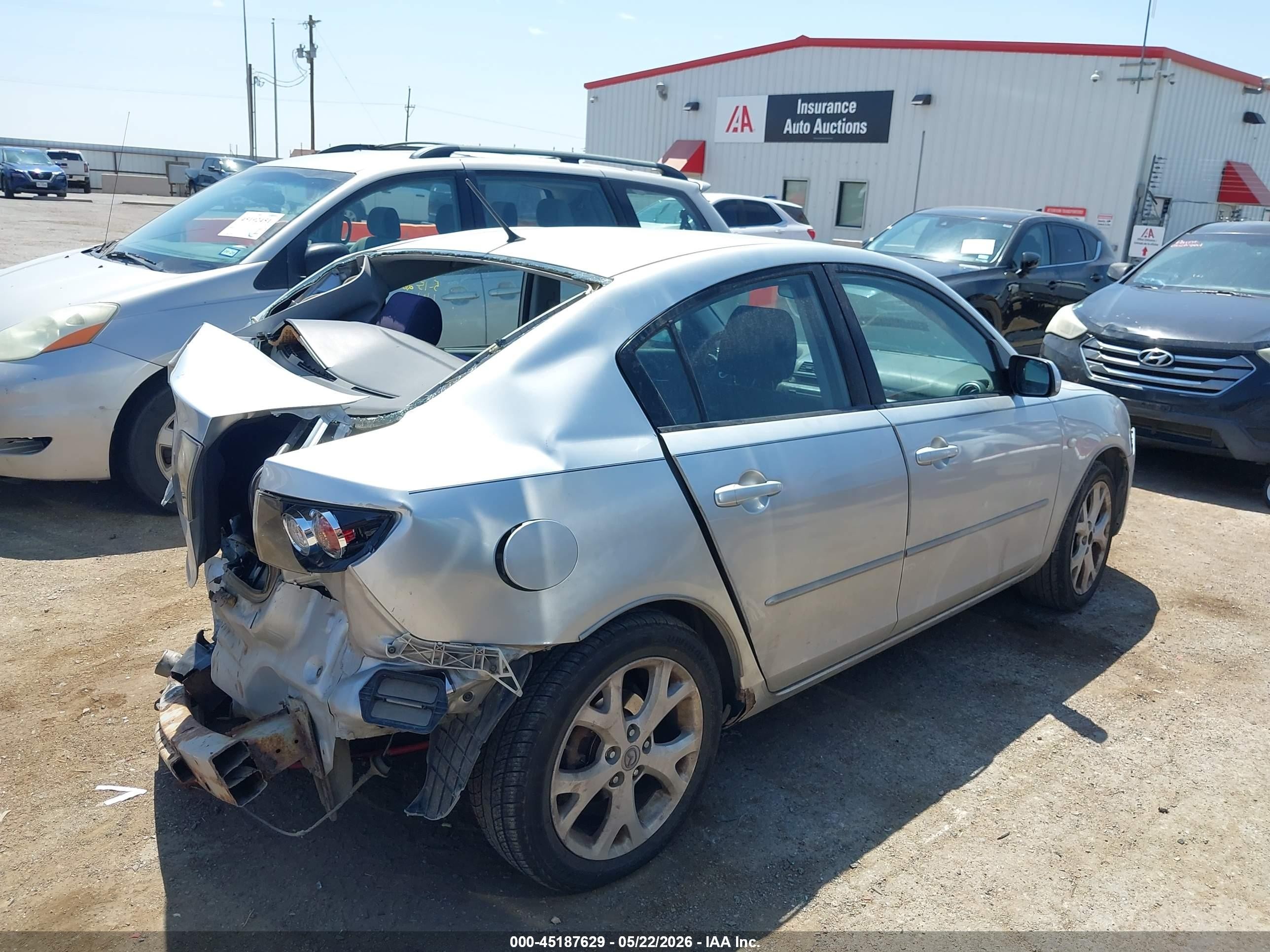 2009 Mazda Mazda3 I Silver vin: JM1BK32G391247437