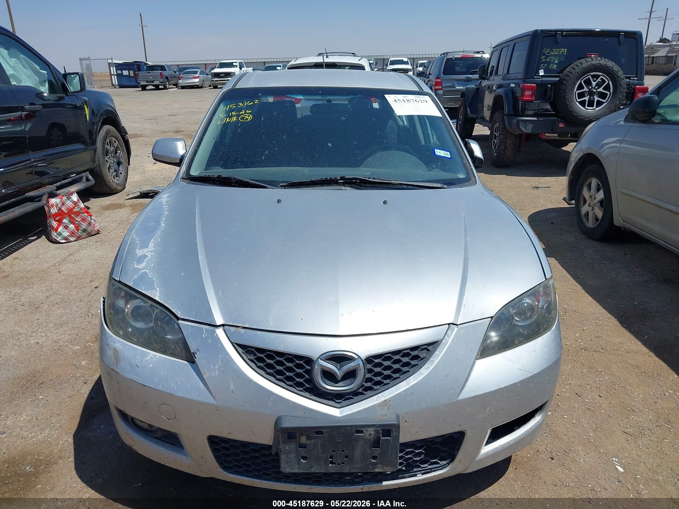 2009 Mazda Mazda3 I Silver vin: JM1BK32G391247437