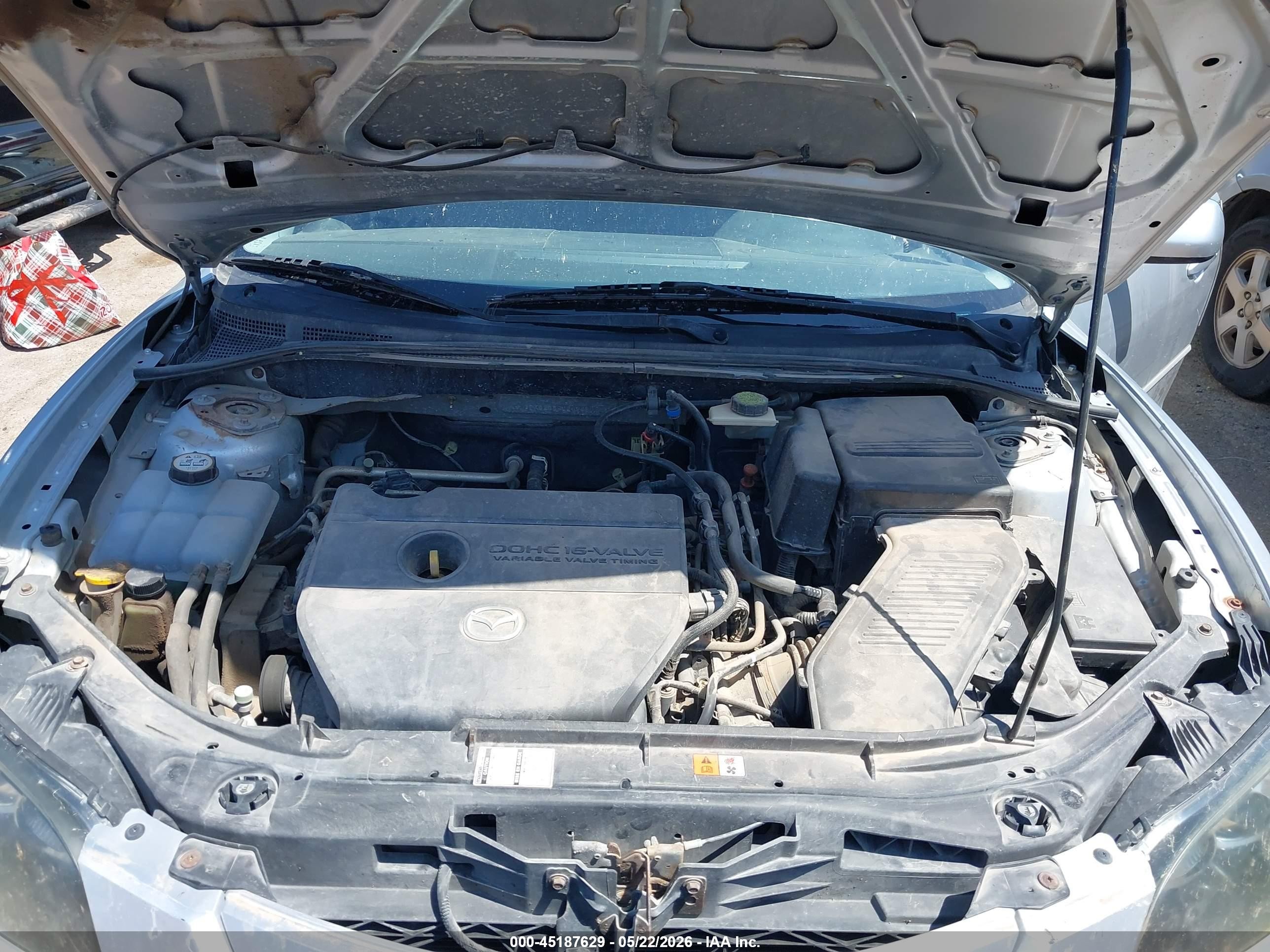 2009 Mazda Mazda3 I Silver vin: JM1BK32G391247437